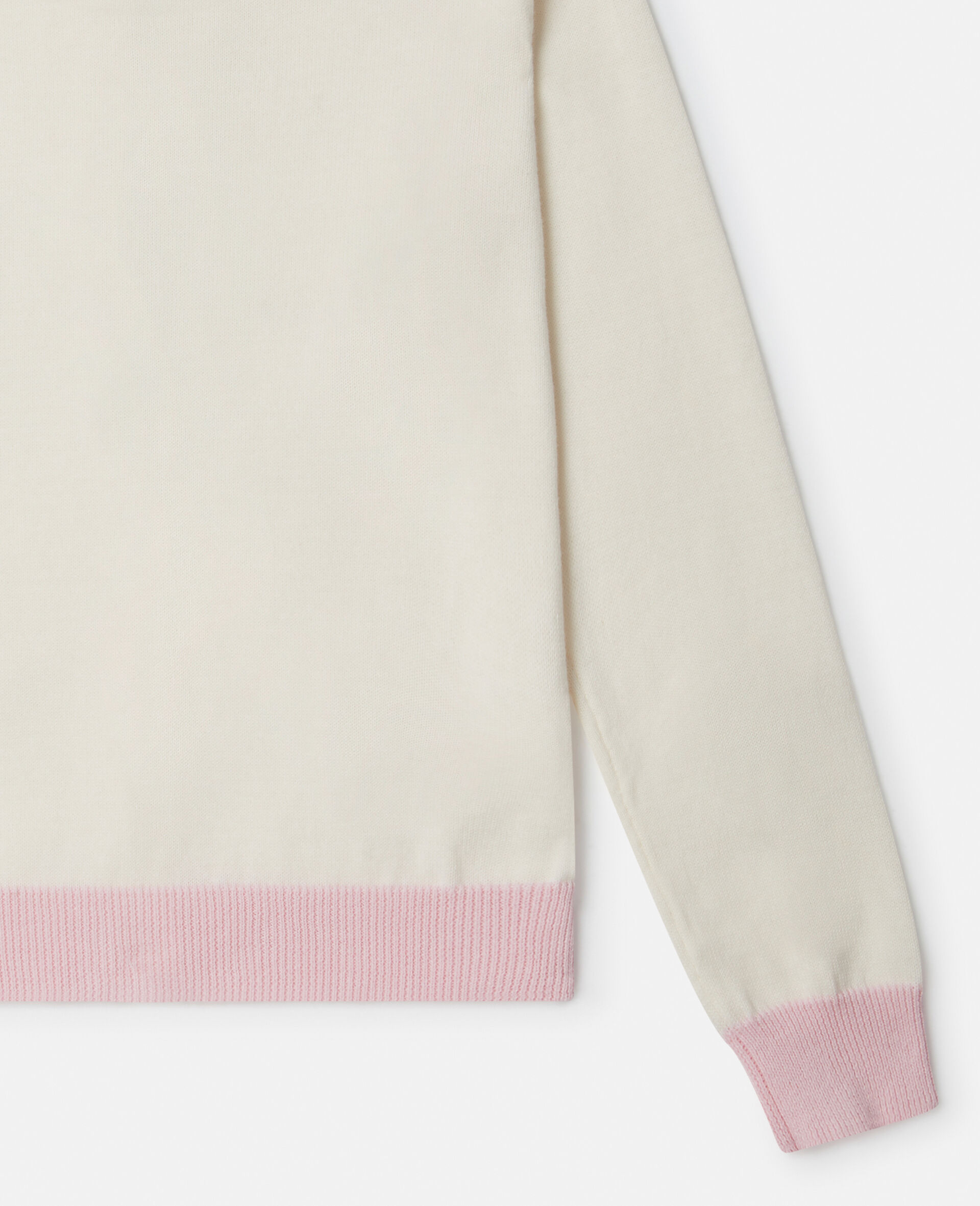 Toadstool Knitted Crewneck Cardigan-White-large Toadstool Knitted Crewneck Cardigan-White-large image number 3