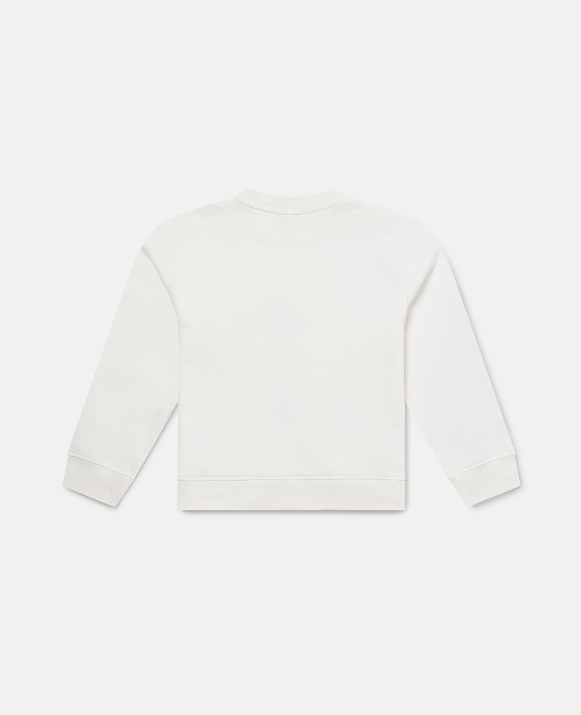 Flower Graphic Sweatshirt-Cream-large Flower Graphic Sweatshirt-Cream-large image number 2