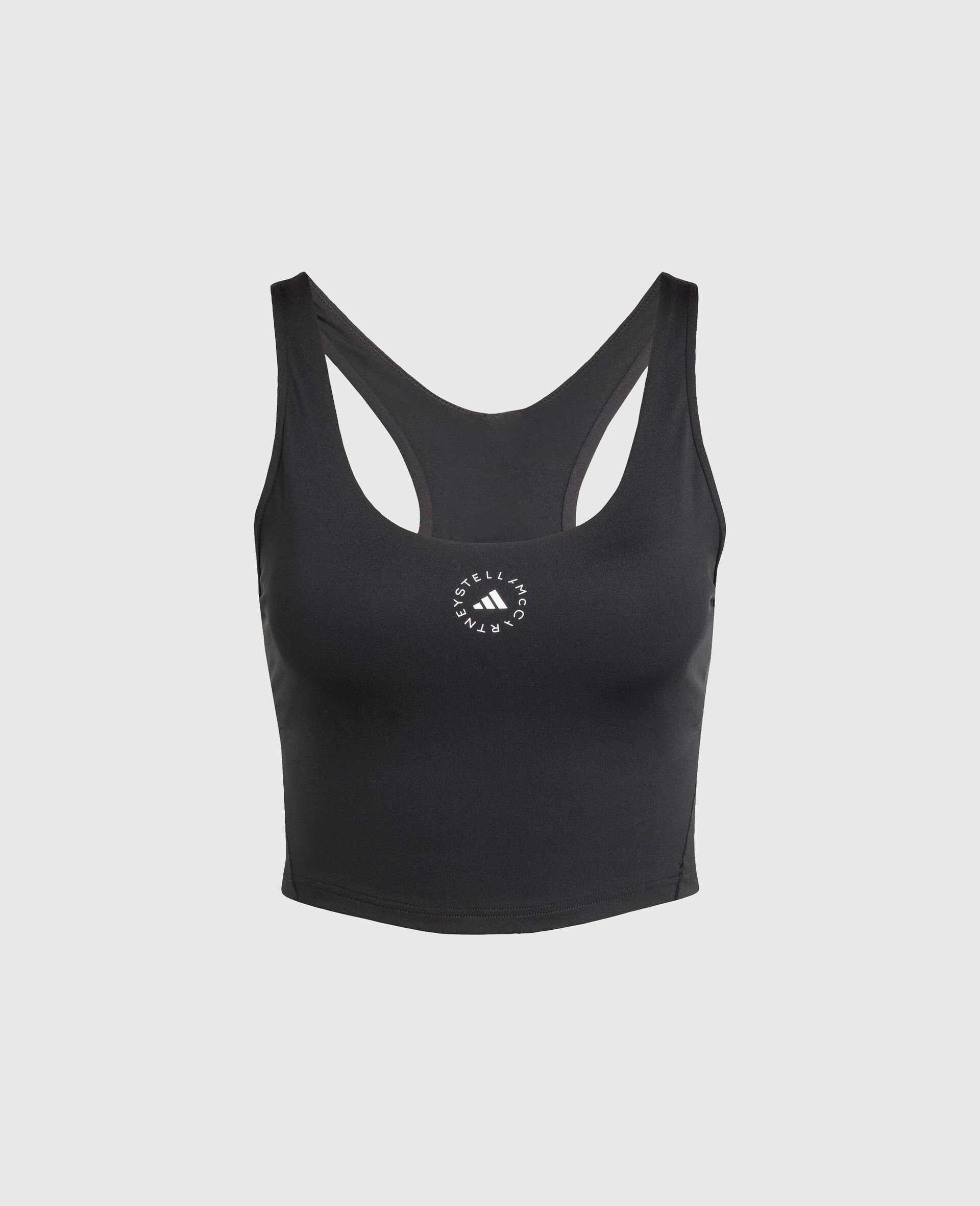 TrueStrength Yoga Cropped Tank-Black-medium