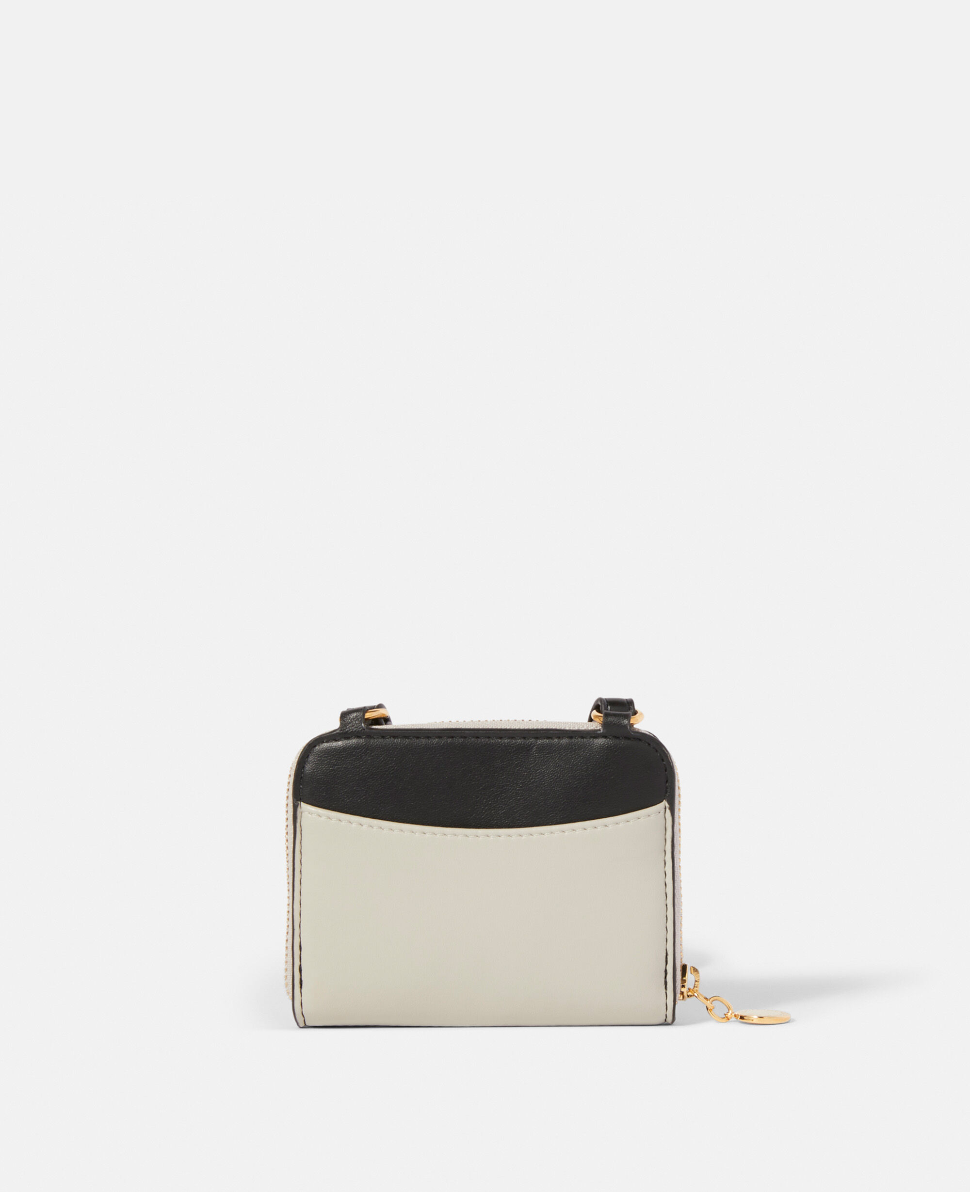 Women Black ステラ ロゴ ジップ ストラップ カードホルダー