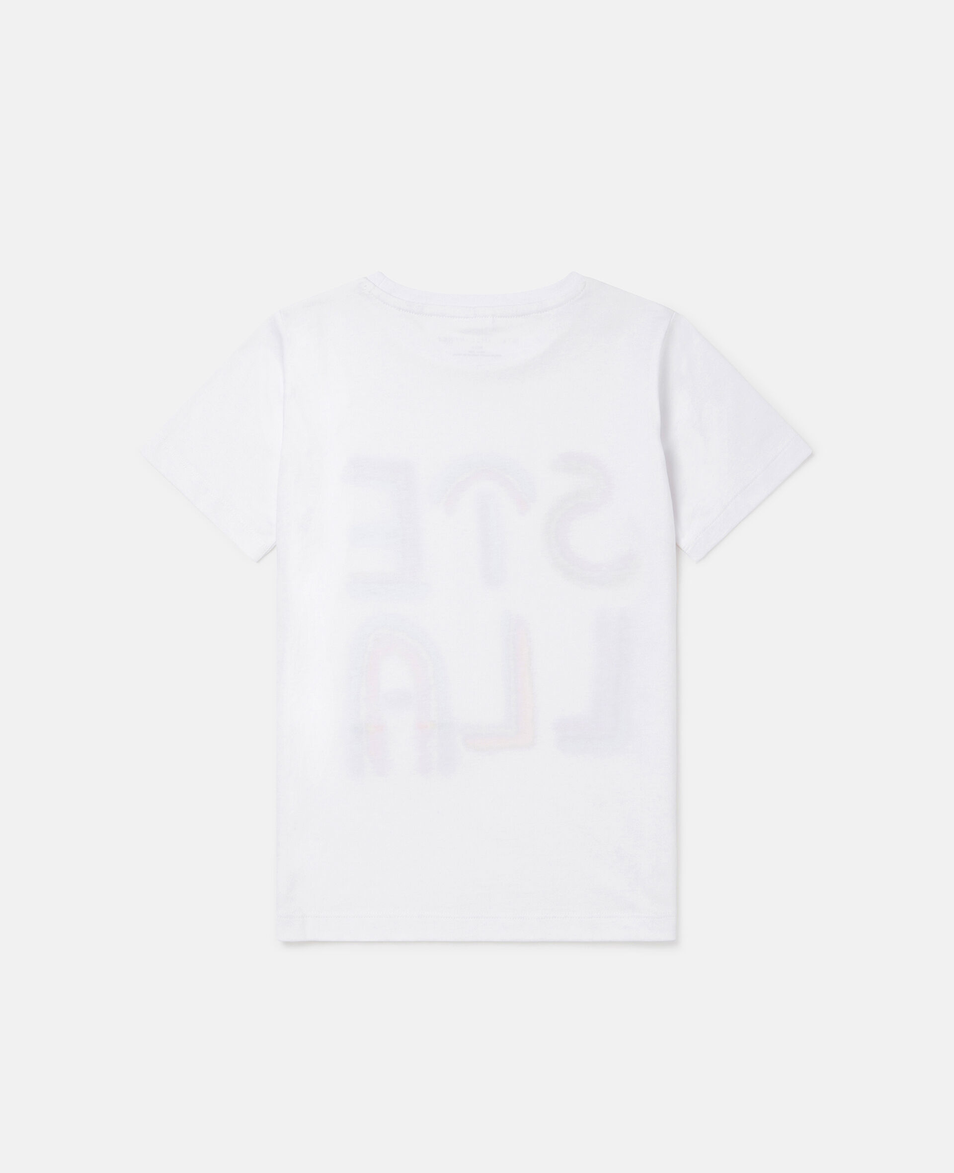 Stella Logo Rainbow T-Shirt-Blue-large image number 2