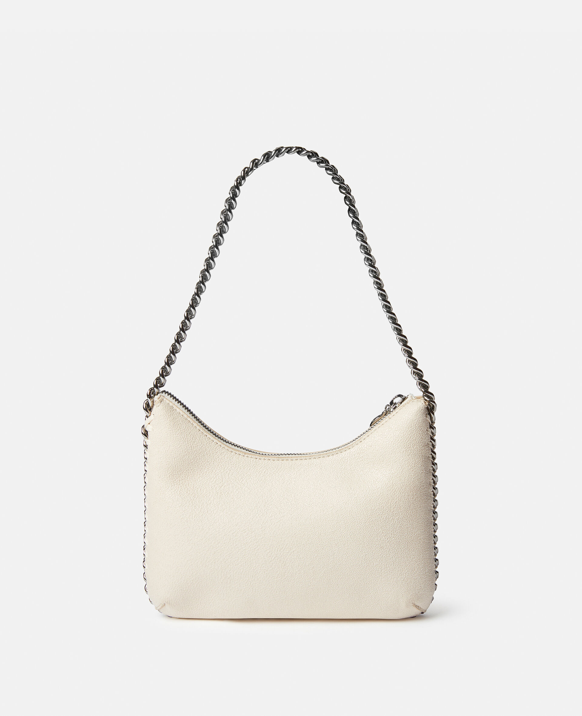 Falabella Zip Mini Shoulder Bag -Black-large image number 2