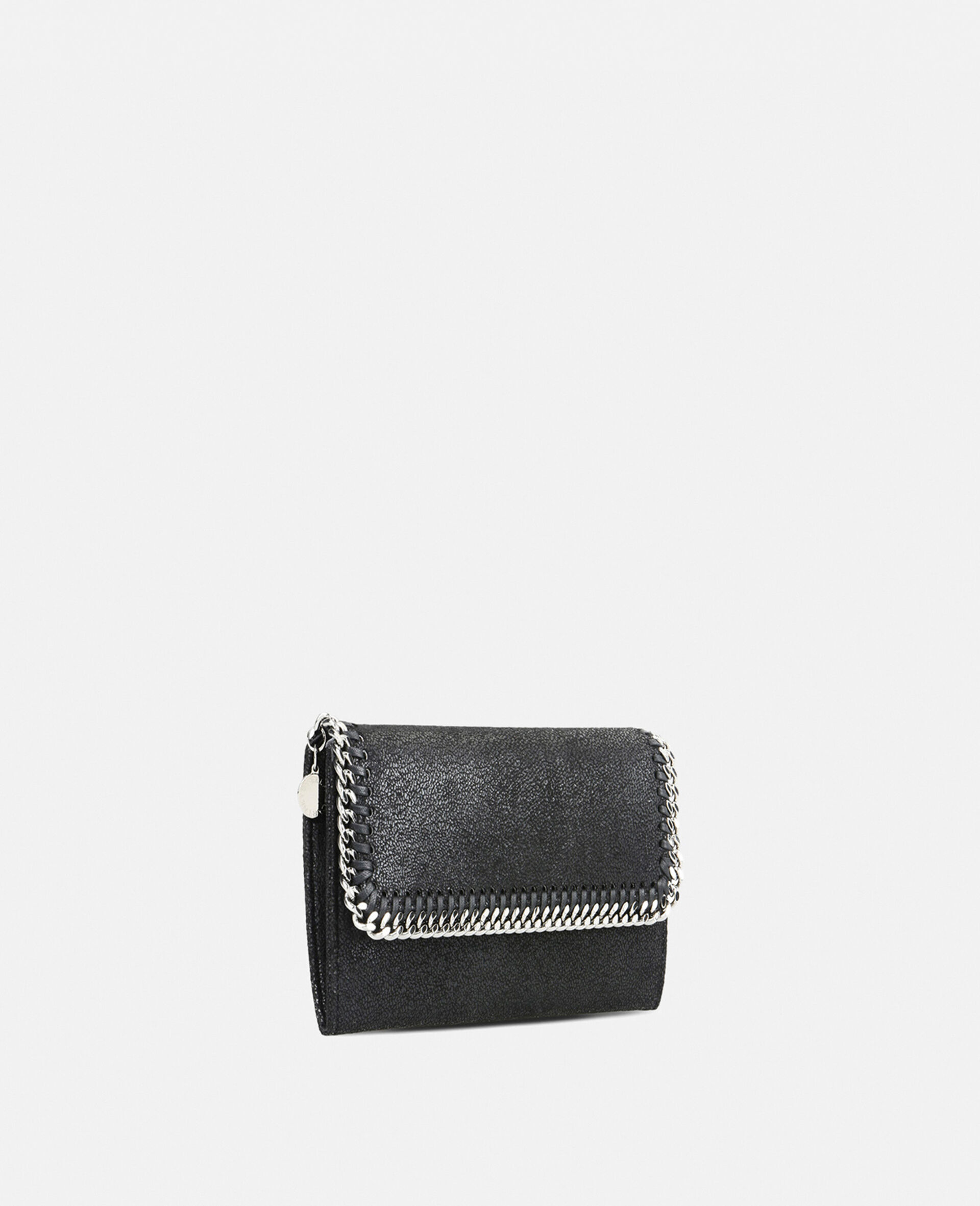 Falabella Flap Continental Wallet-Black-large Falabella Flap Continental Wallet-Black-large image number 1