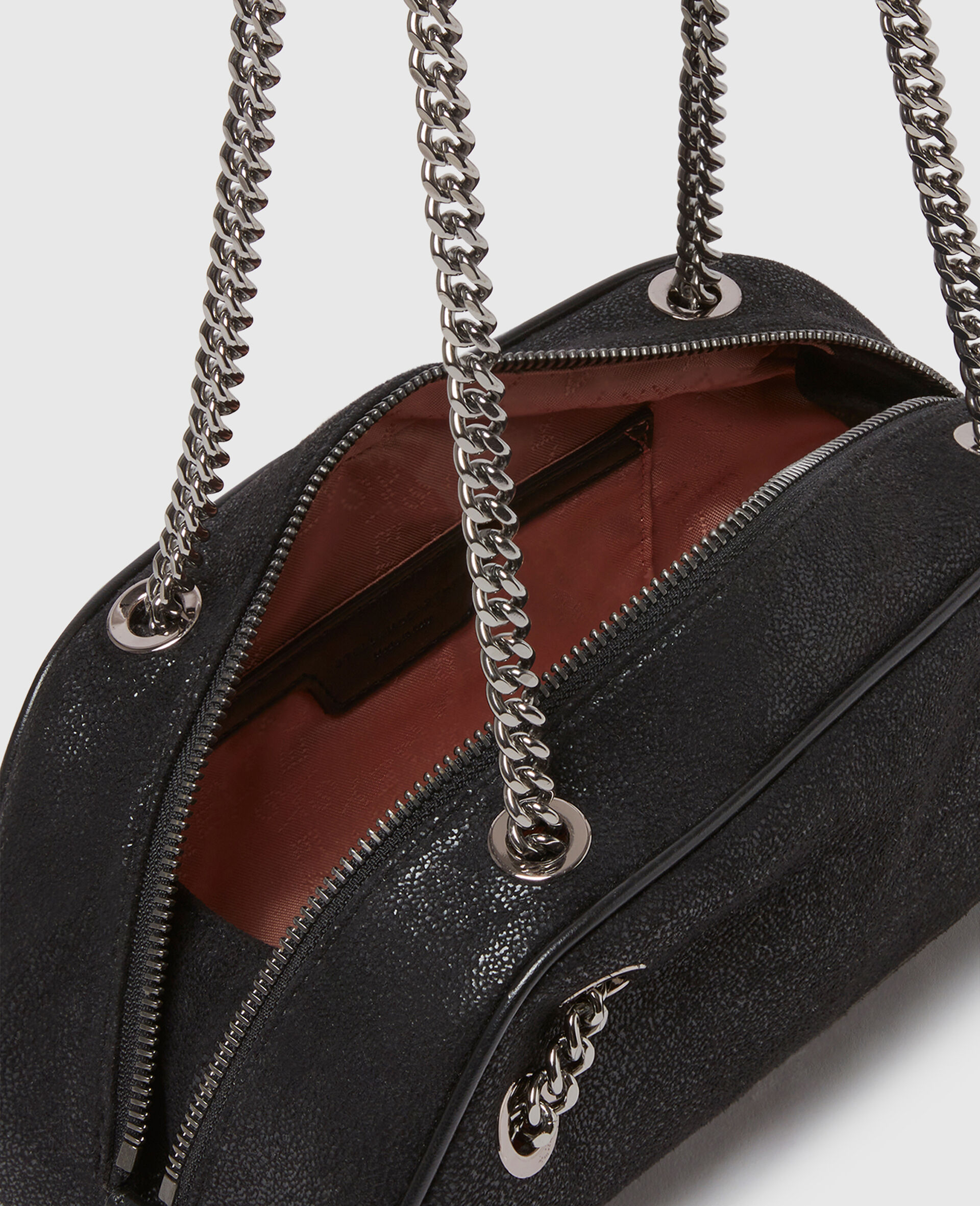 Borsa a Spalla Bowling Falabella-Nero-large image number 4