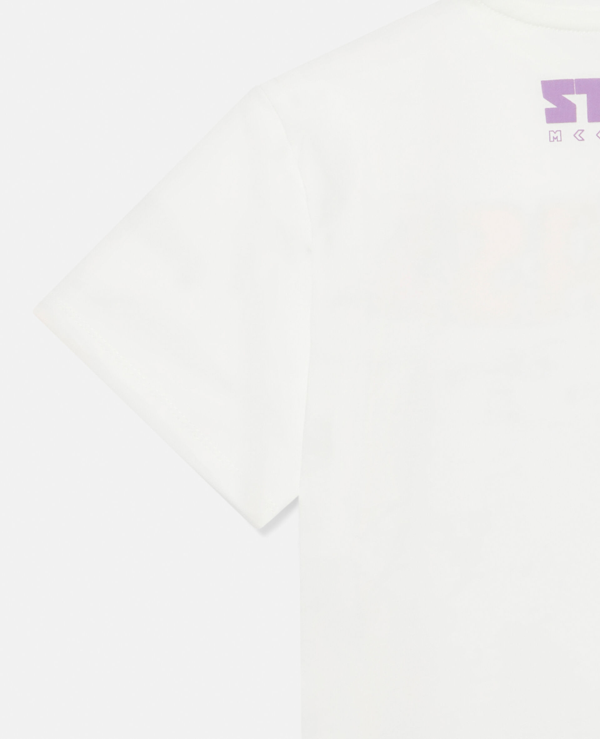 Fantasia Pegasus Print Cotton T‐shirt-White-large image number 2