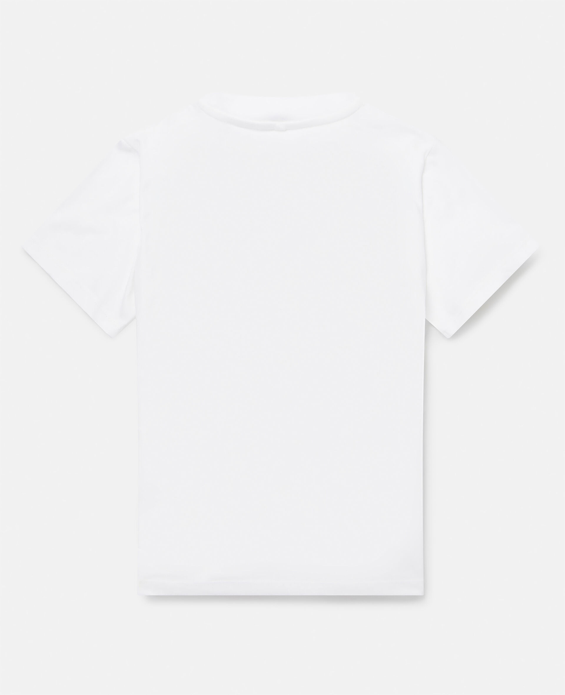 Abstract Print Cotton T‐Shirt-White-large image number 3