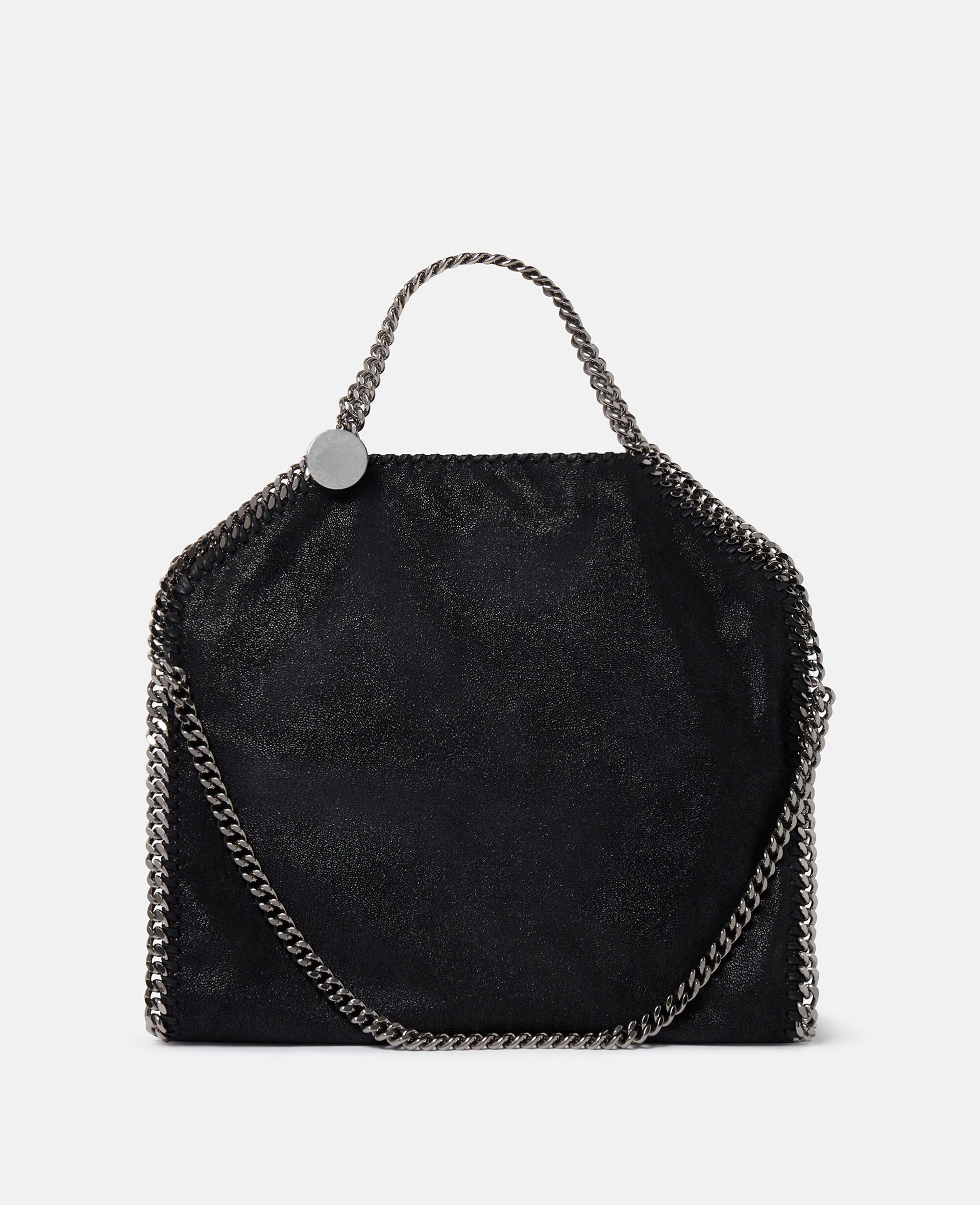 Women Black Falabella Fold-Over Tote Bag | Stella McCartney CA