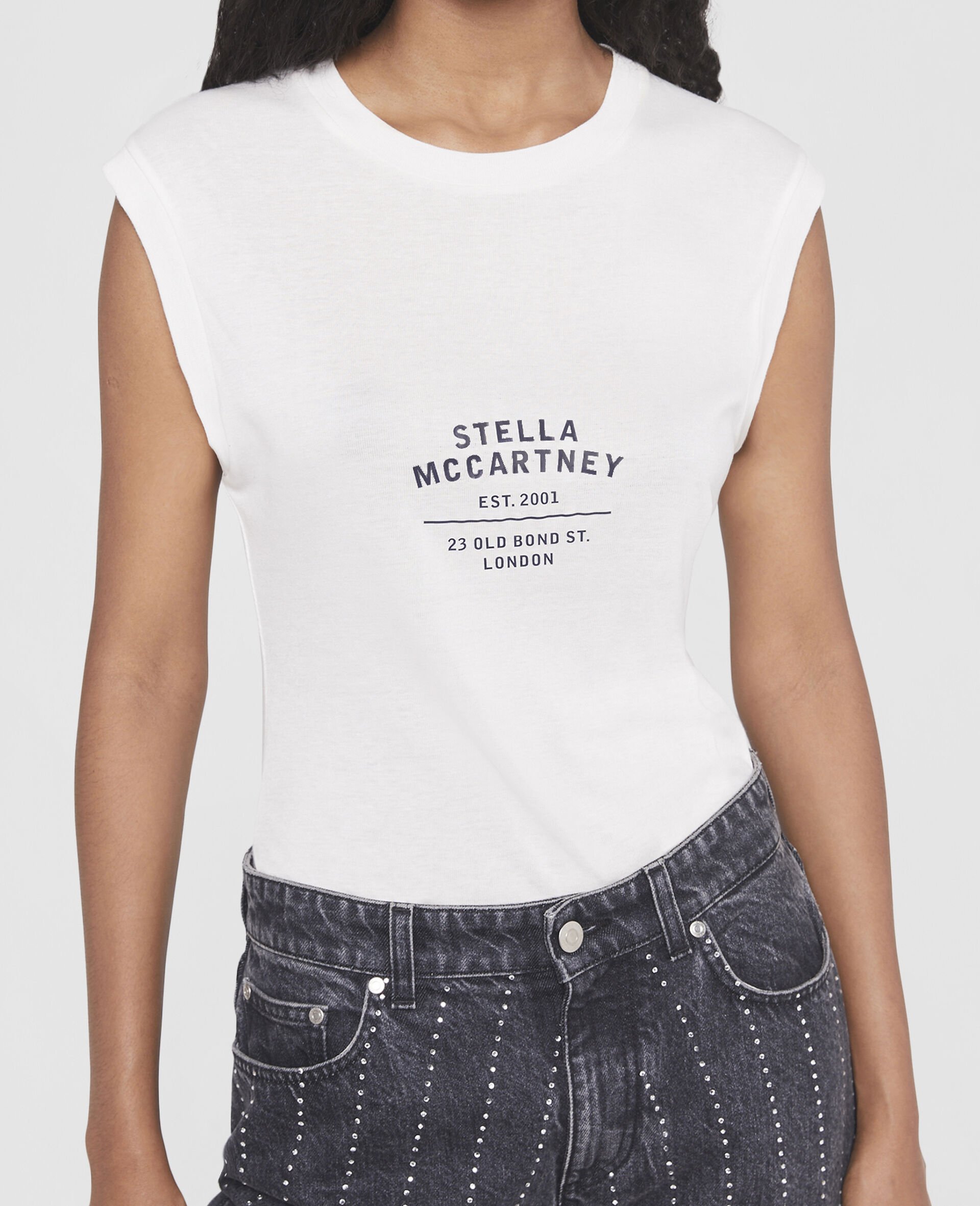 Stella McCartney 2001. Tank Top-White-large Stella McCartney 2001. Tank Top-White-large image number 3