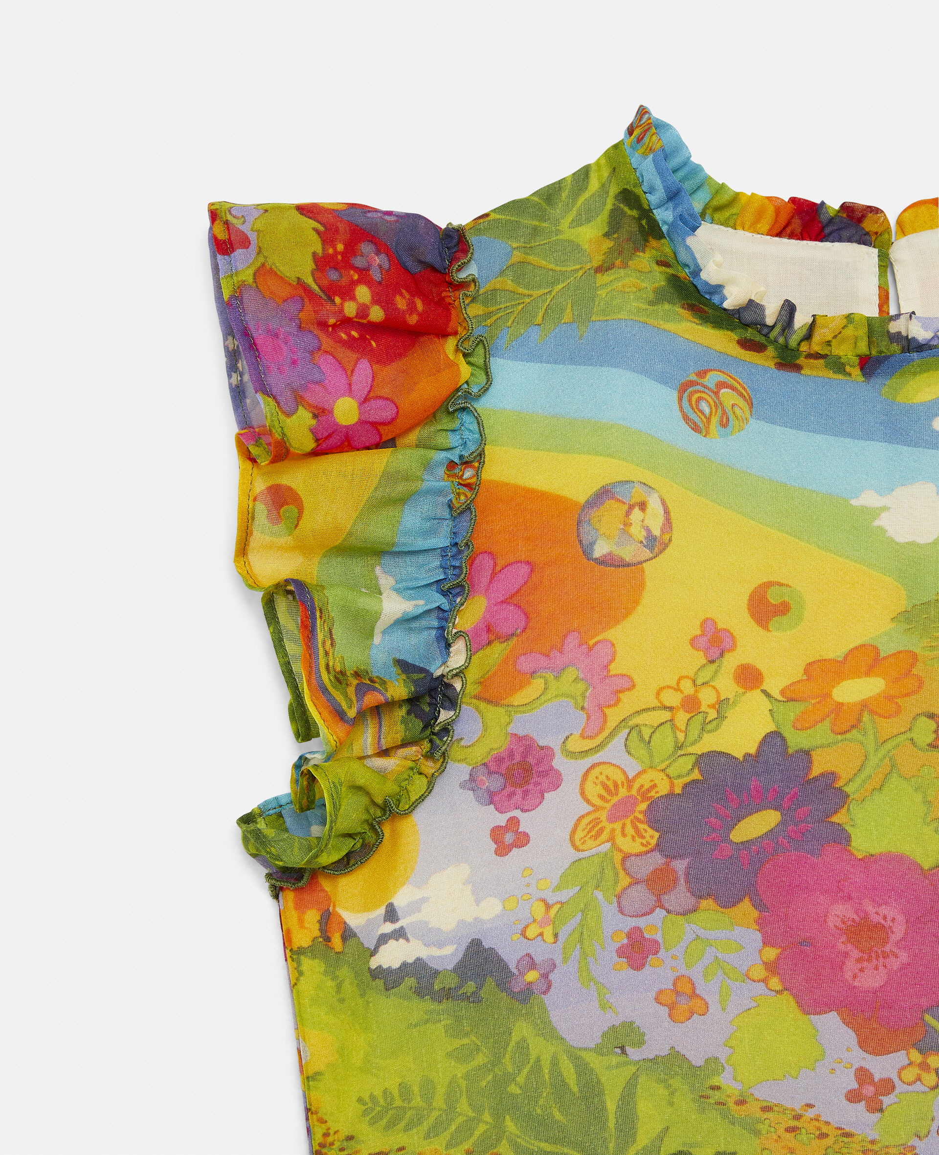 Get Back梭织连衣裙-Multicolored-large image number 1