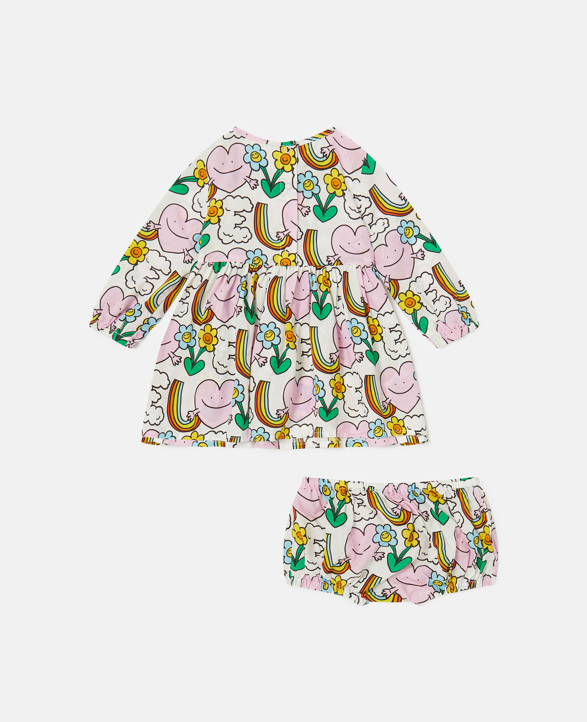 Stella McCartney Kids Baby Down Jacket in Light Blue with