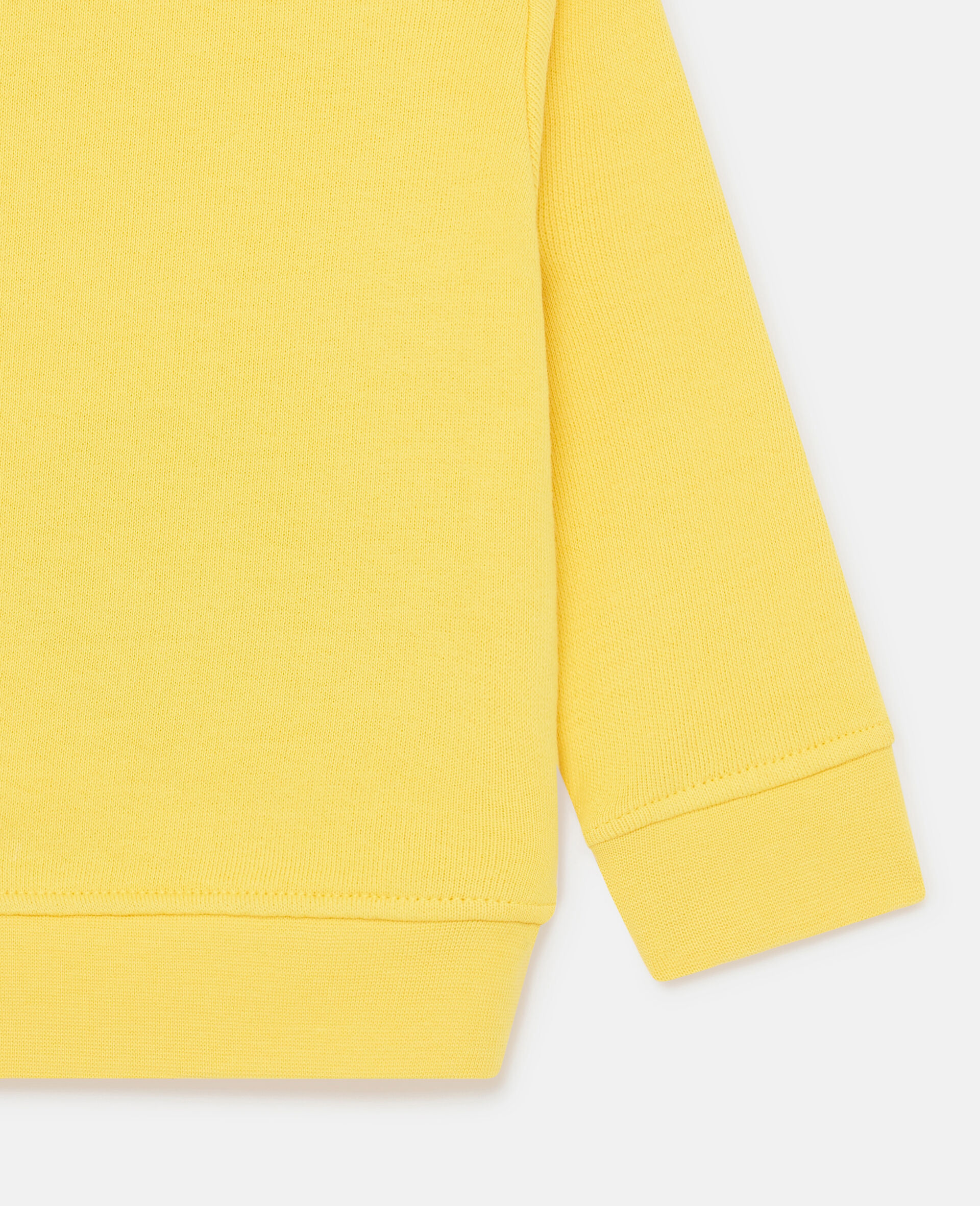 Chicken Print Sweatshirt -Yellow-large Chicken Print Sweatshirt -Yellow-large image number 3
