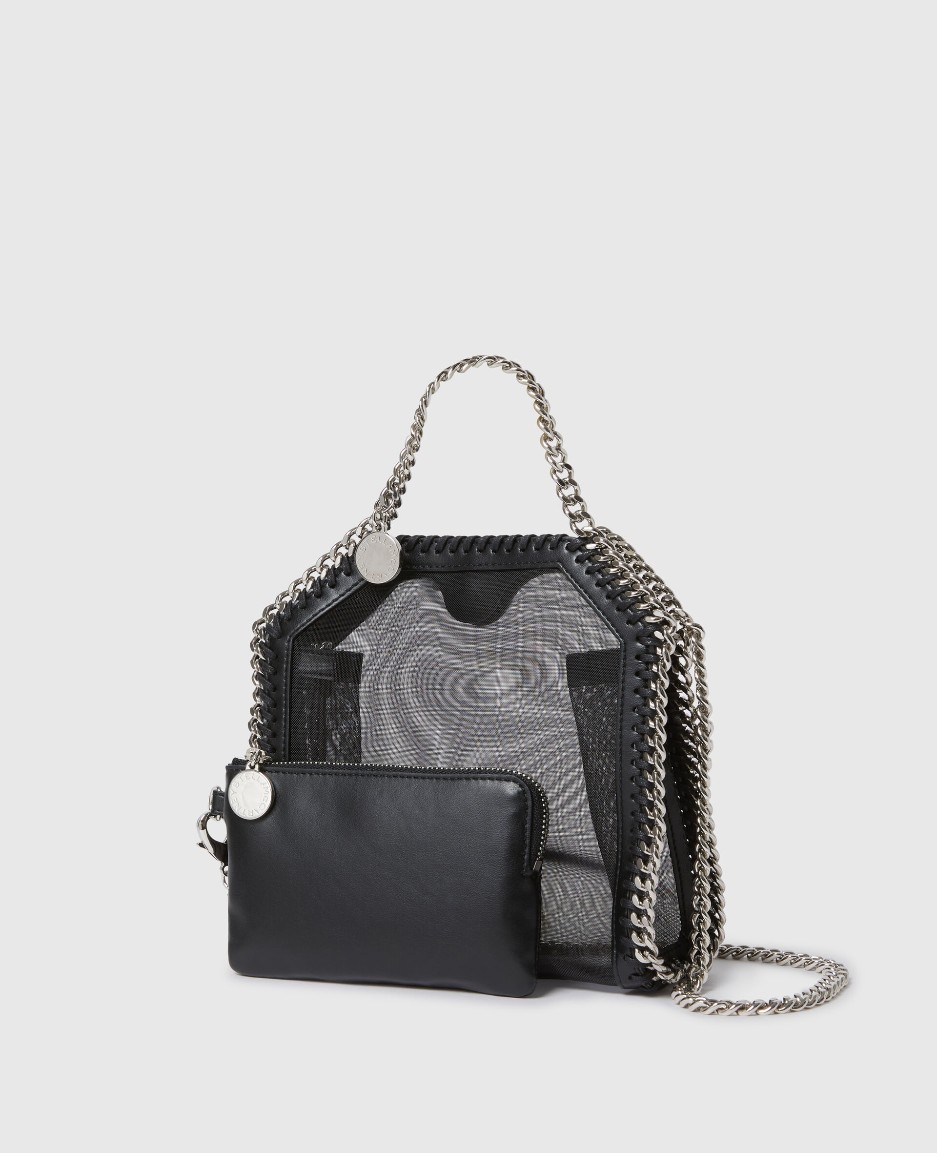 Tiny cabas en mesh Falabella-Noir-large image number 2