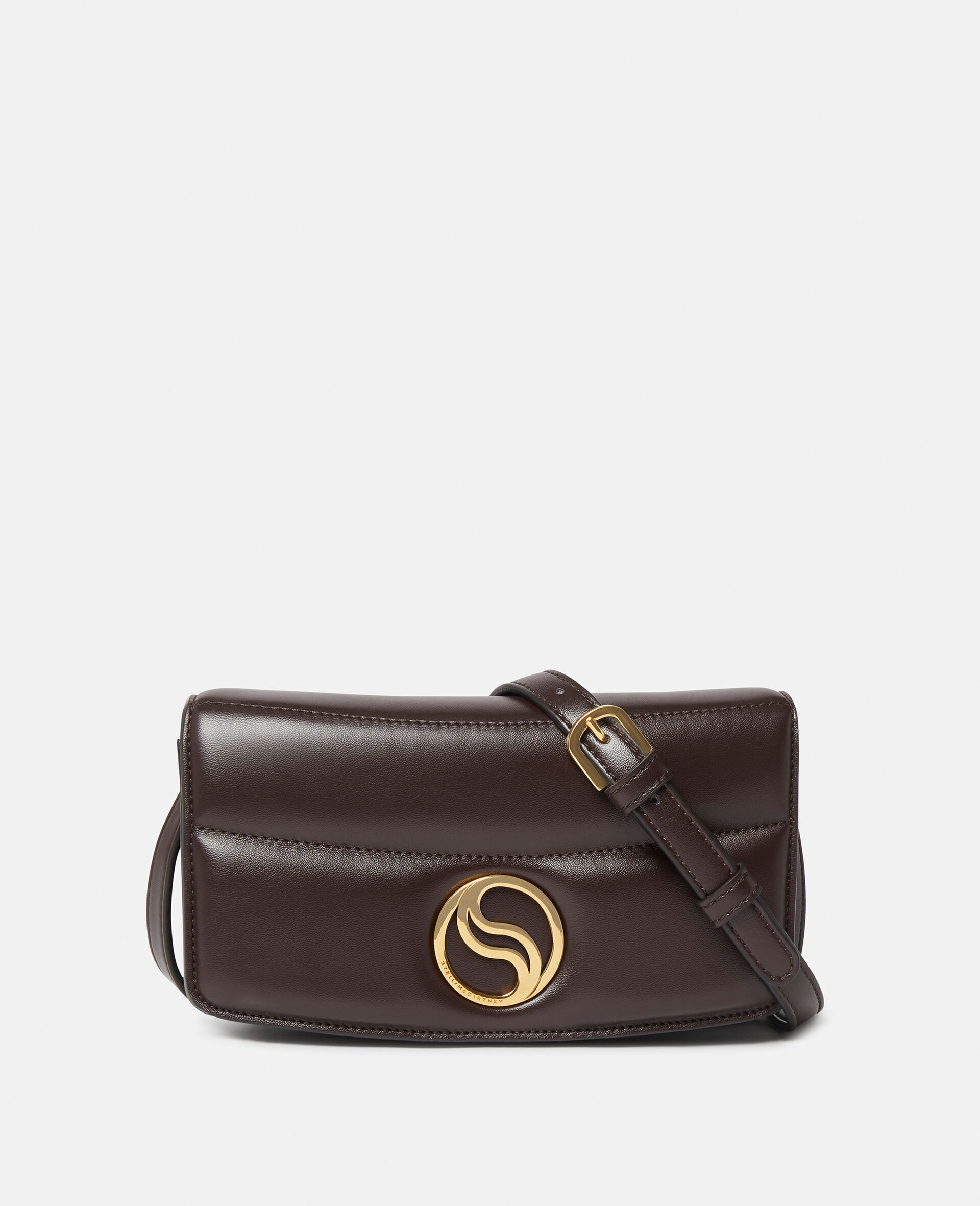 S-Wave Padded Wallet on Strap-Brown-large image number 0