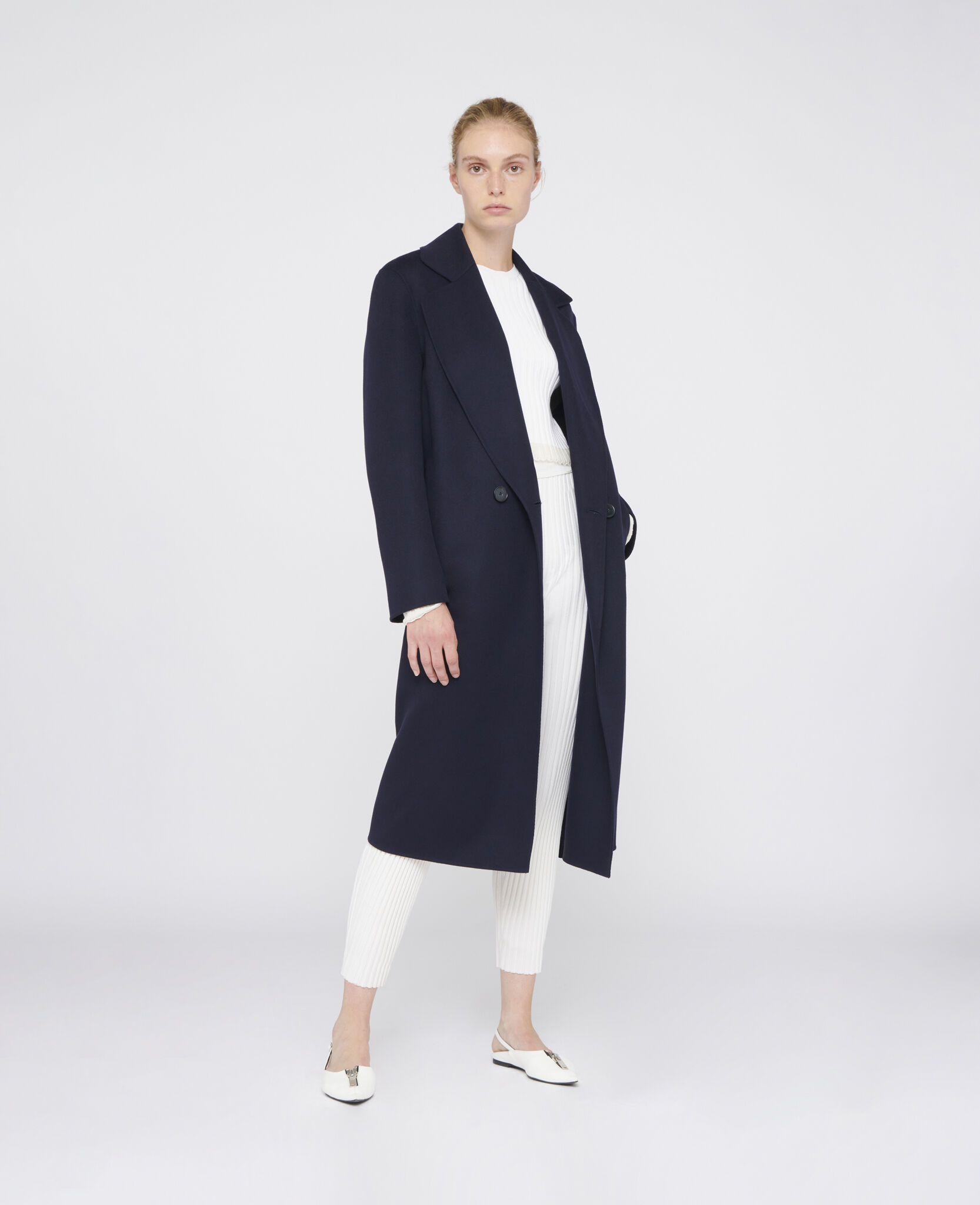 Women インク ウールダブルコート | Stella McCartney JP
