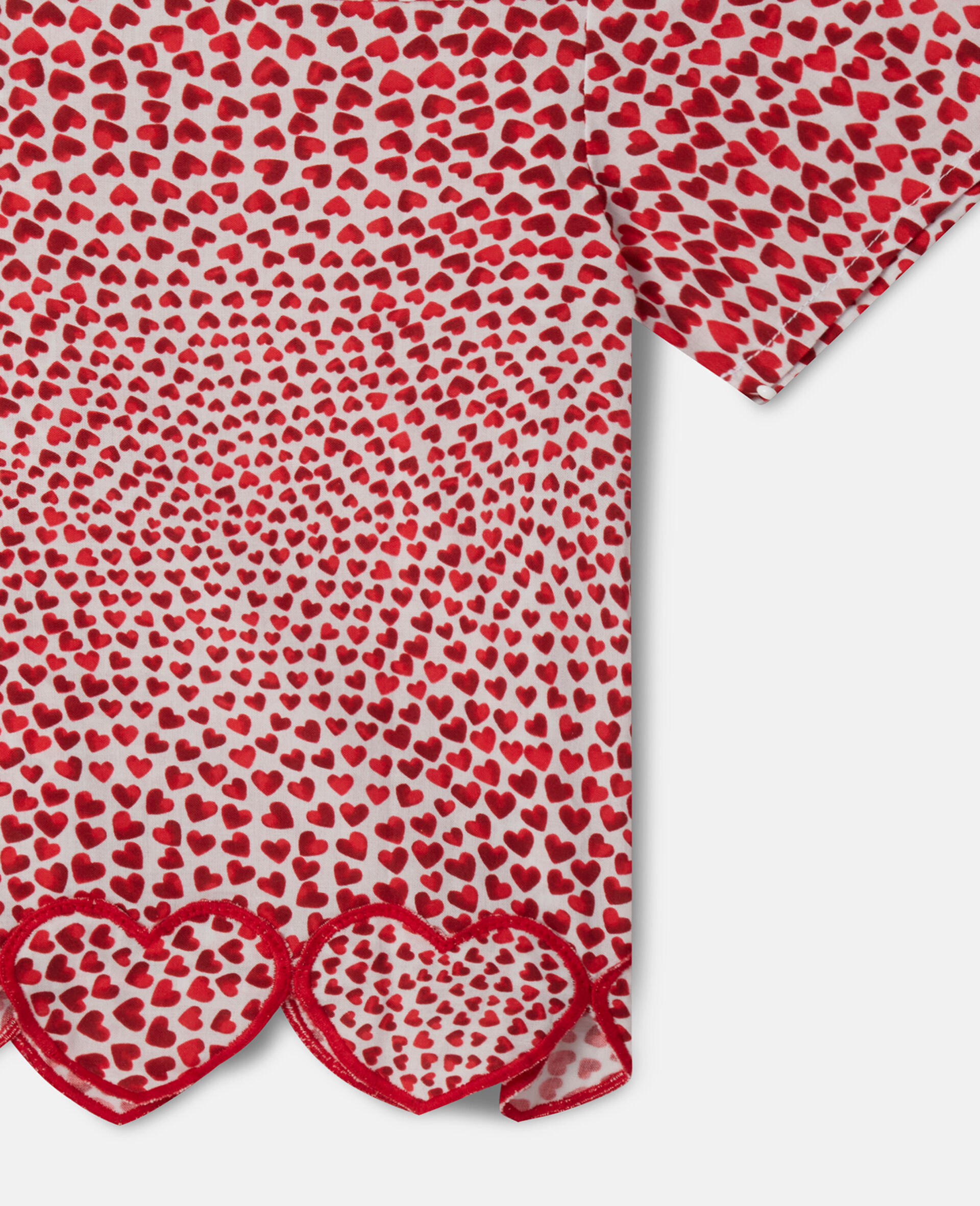 High Summer Hearts Organic Cotton Shirt-Multicolour-large image number 1