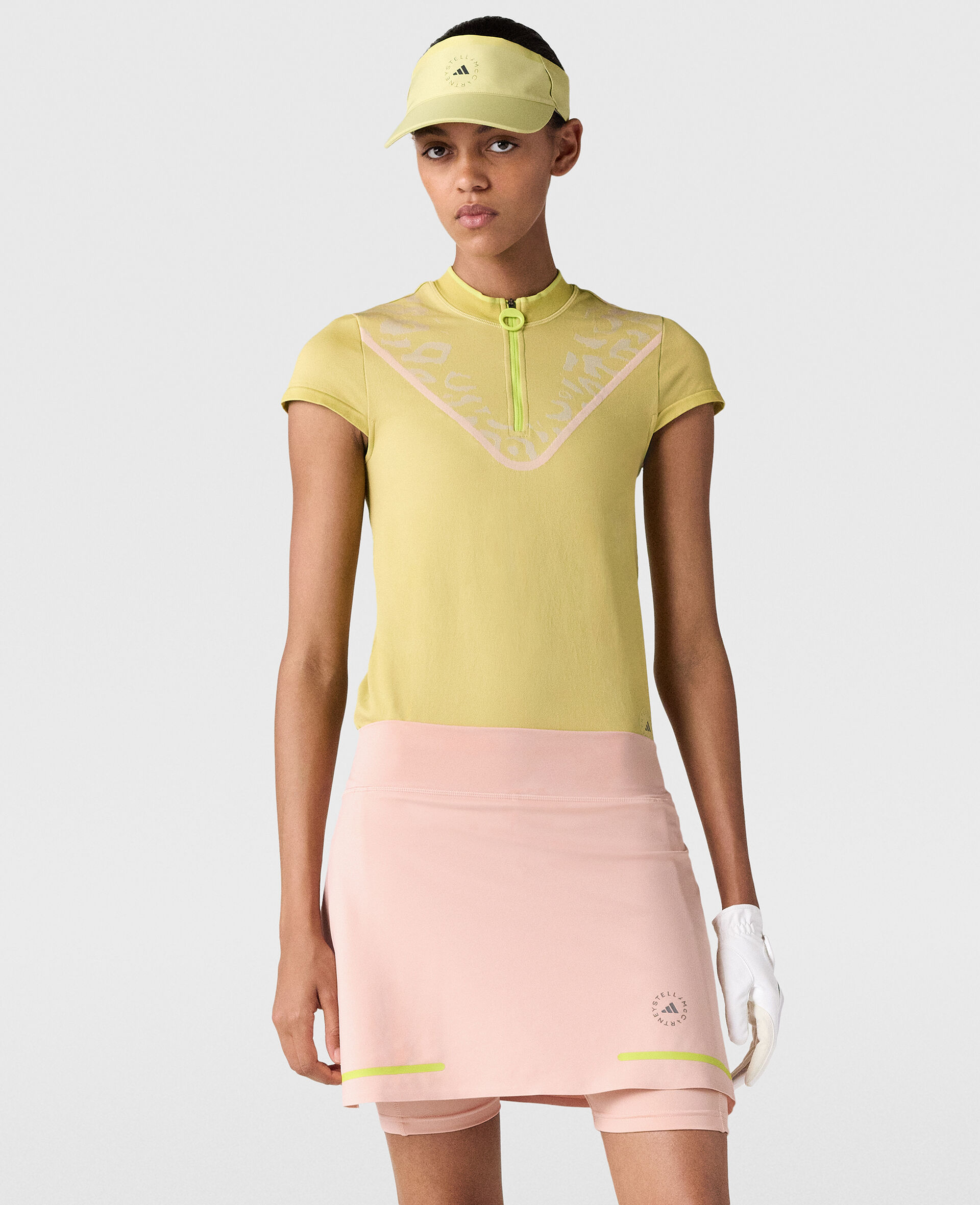 TrueNature Golf Skort-Pink-model