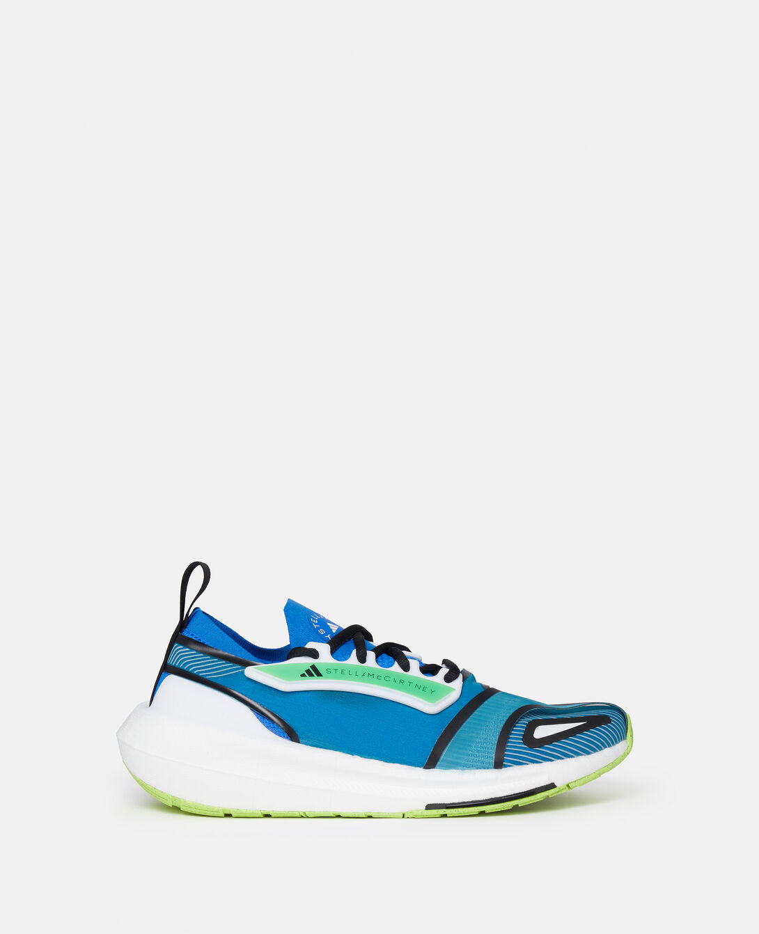 Women Glory Blue/Almost Blue/Solar Yellow Earthlight Running Trainers | Stella  McCartney PT