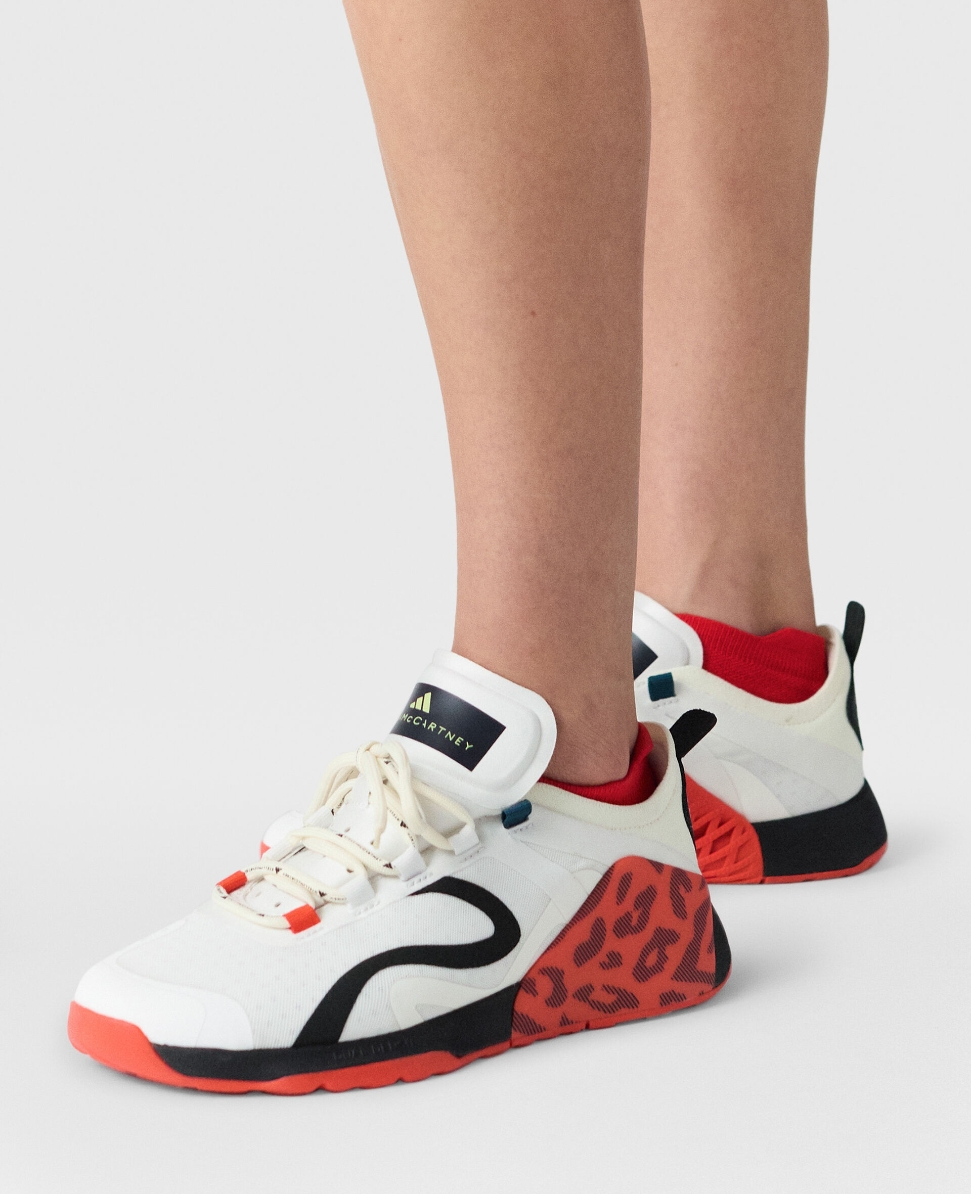 Dropset Sneakers-White-model