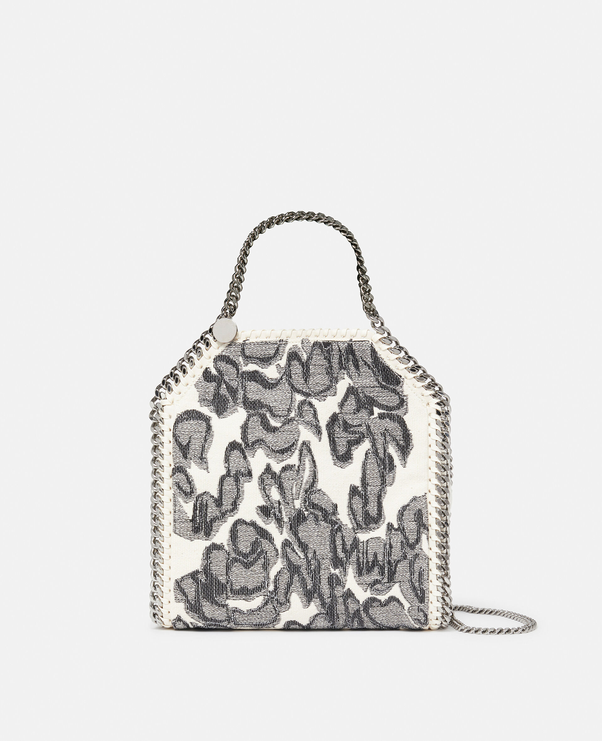 Falabella Moth Print Mini Tote Bag-Multicolour-large image number 0