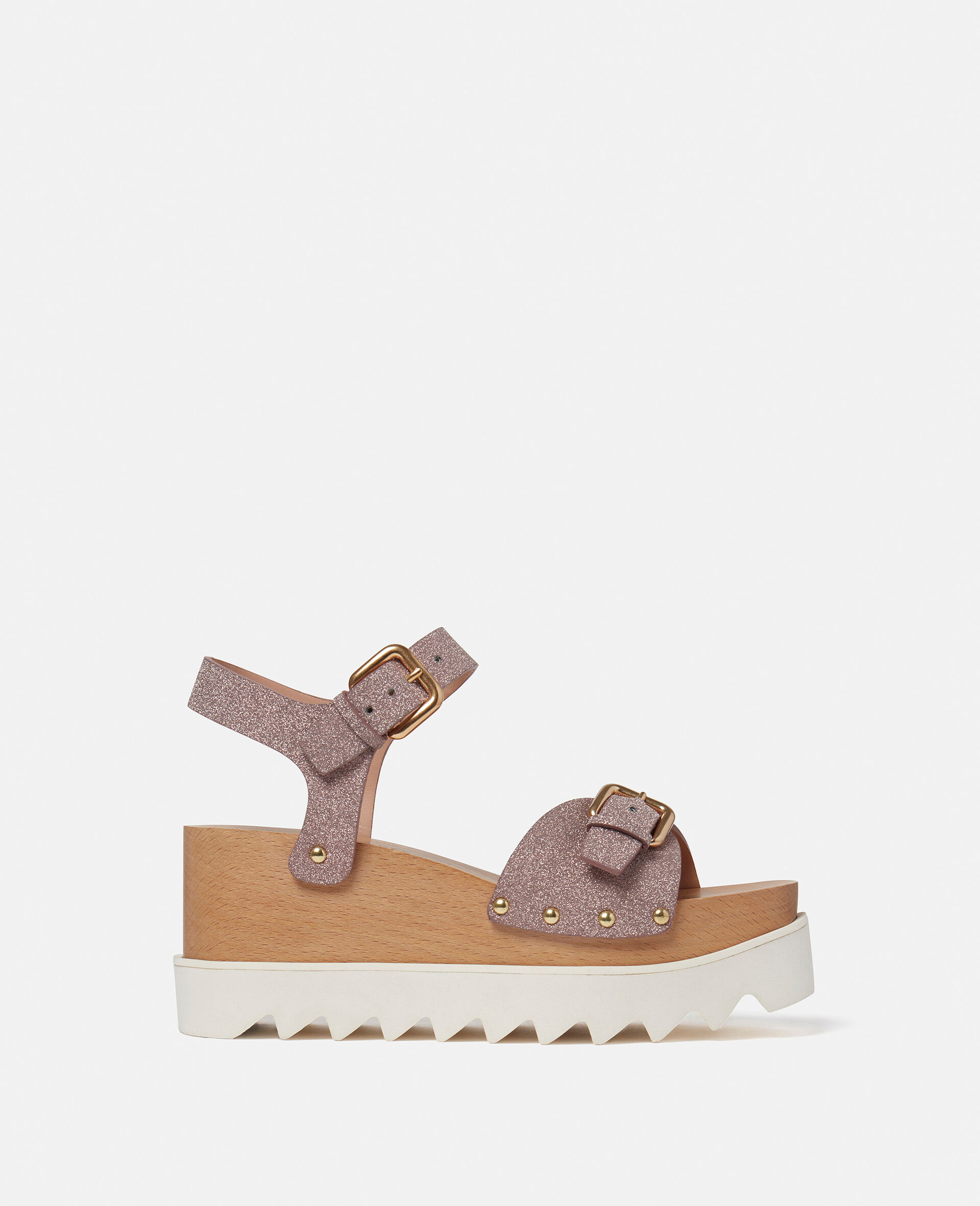 Elyse Glitter Sandal-White-large image number 0