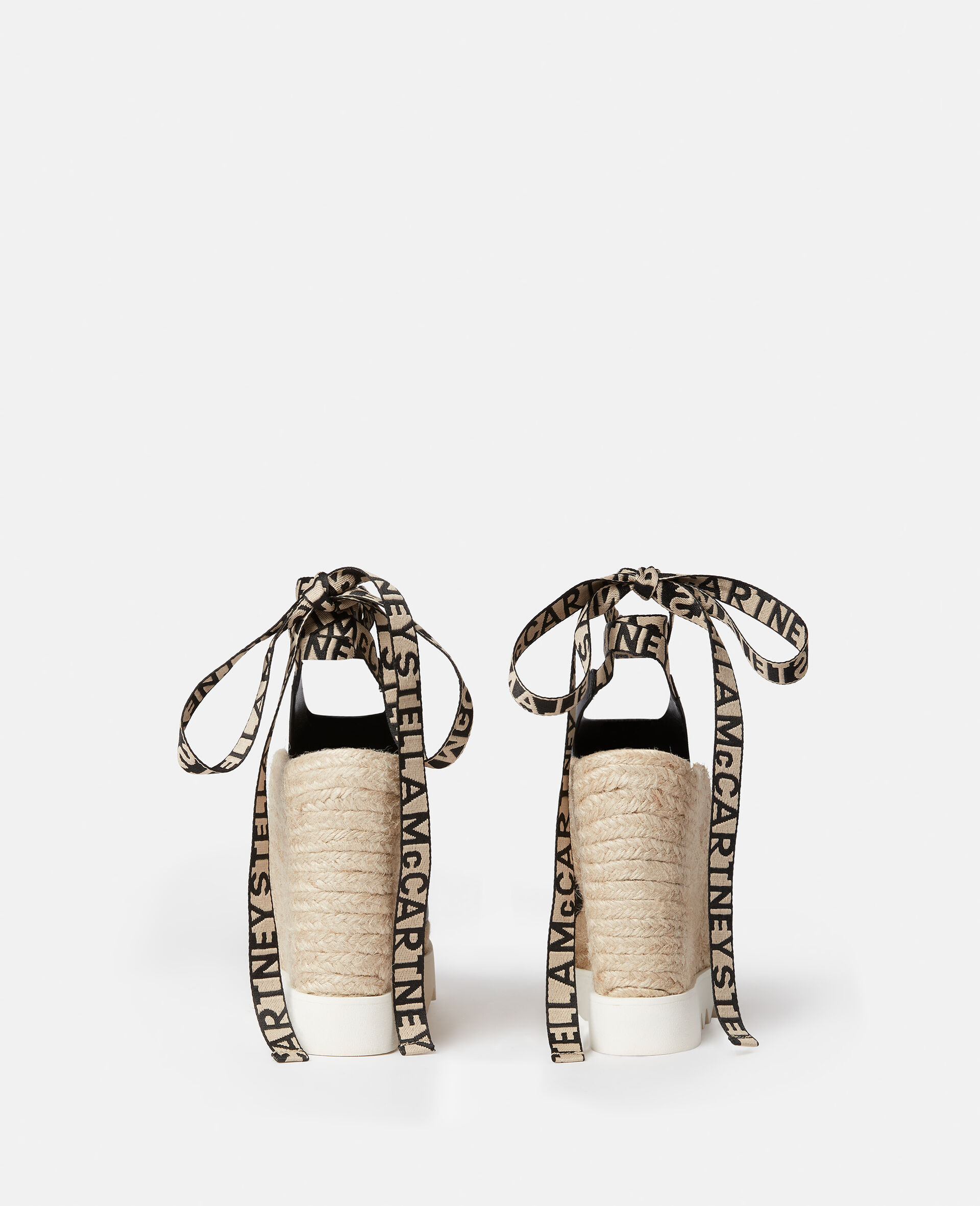 Espadrilles compensees a bout ouvert Alter Mat Gaia-Noir-medium