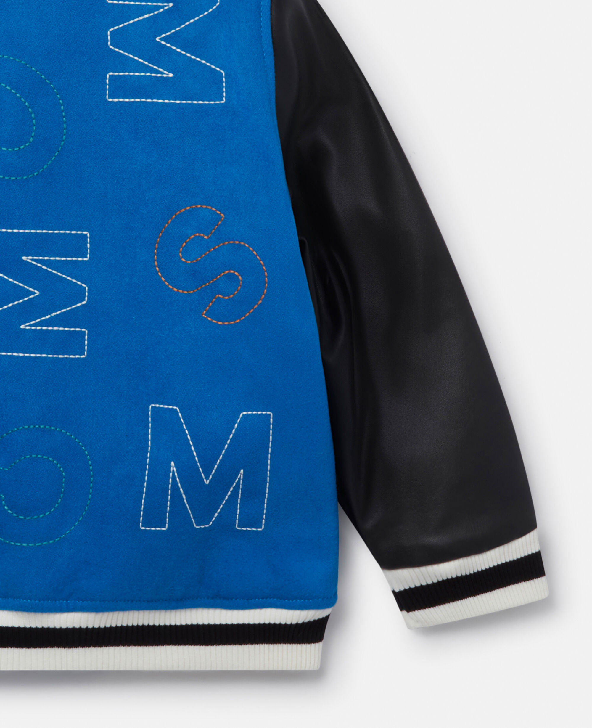 Women Blue Stella Pattern Bomber Jacket | Stella McCartney US
