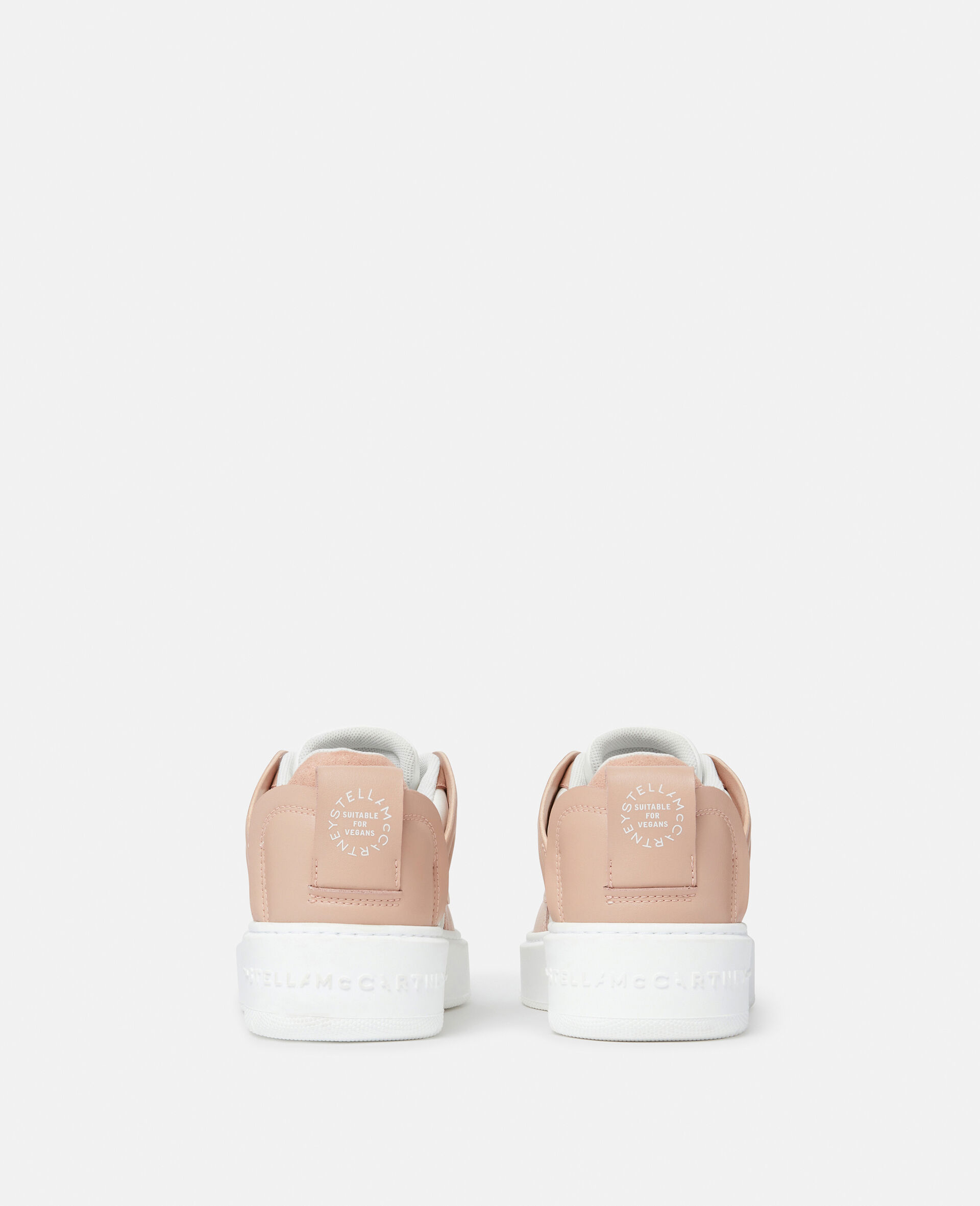 Unisex White/Blush S-Wave 1 Contrast Trainers