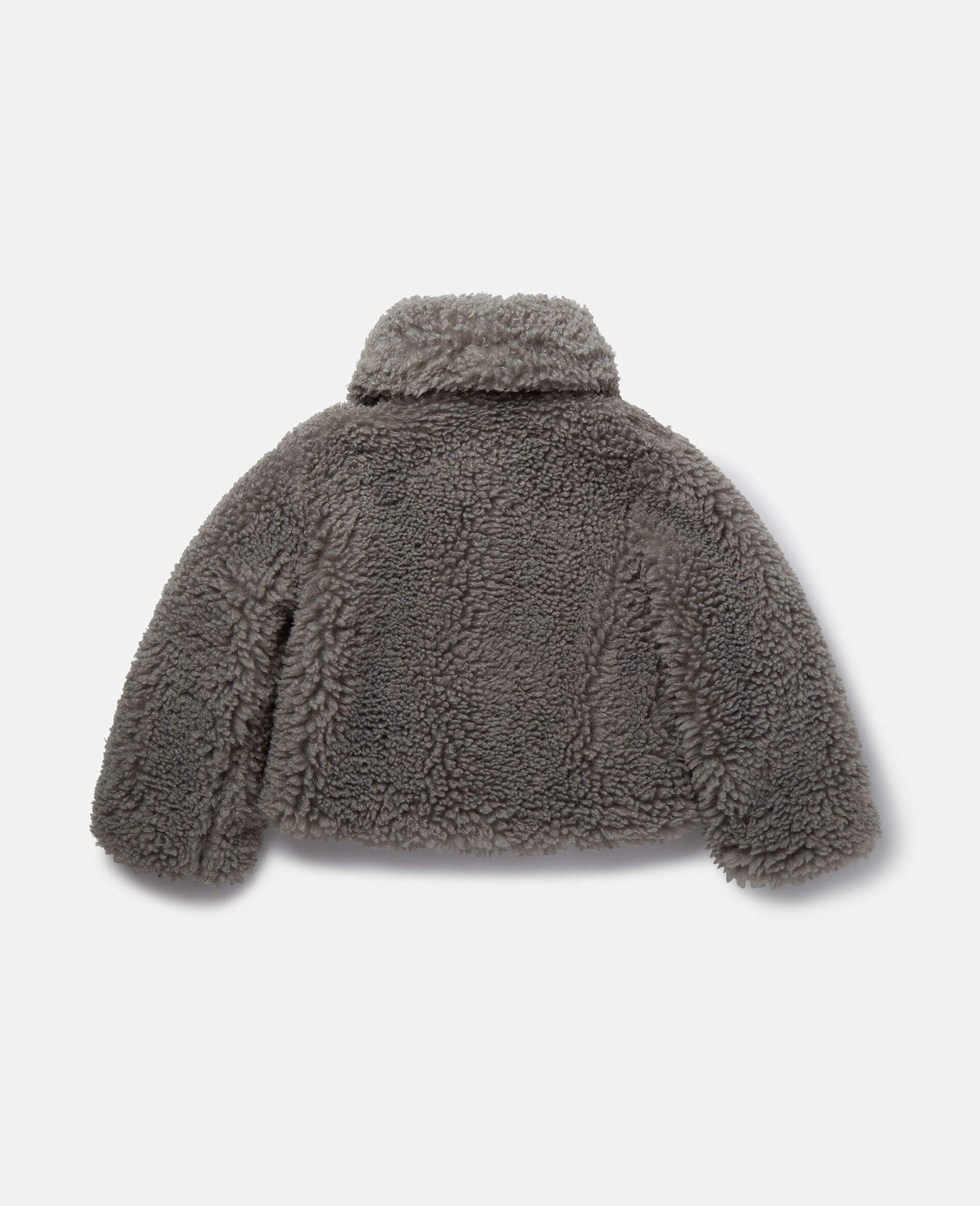 Manteau en peluche teddy-Gris-large Manteau en peluche teddy-Gris-large image number 2