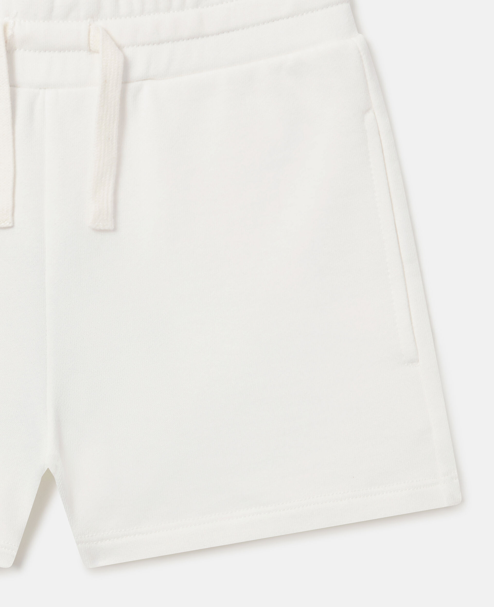 Bestickte Jersey-Shorts-Cream-large image number 3