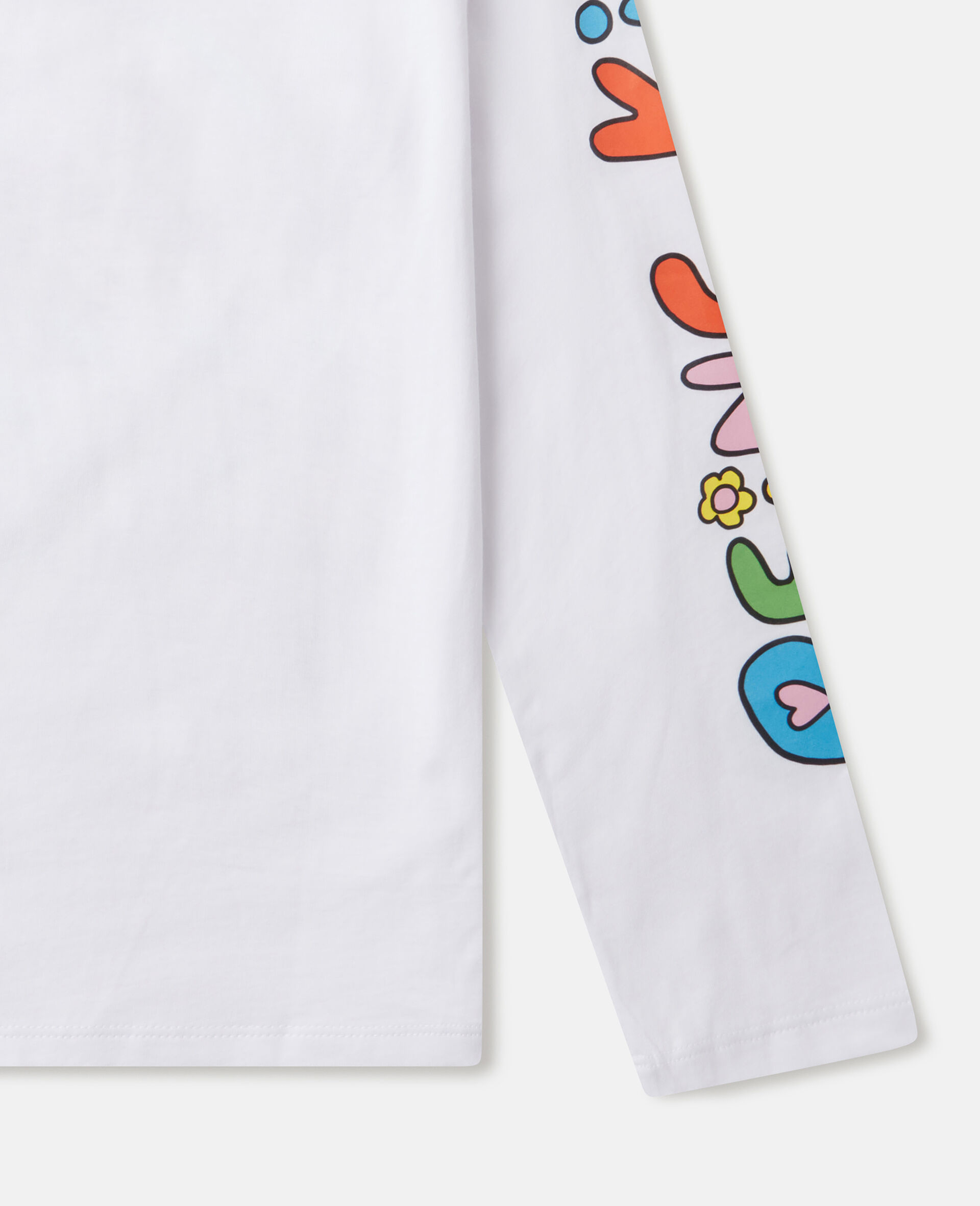 Earth Friends Graphic Long-Sleeve Top-White-large image number 3