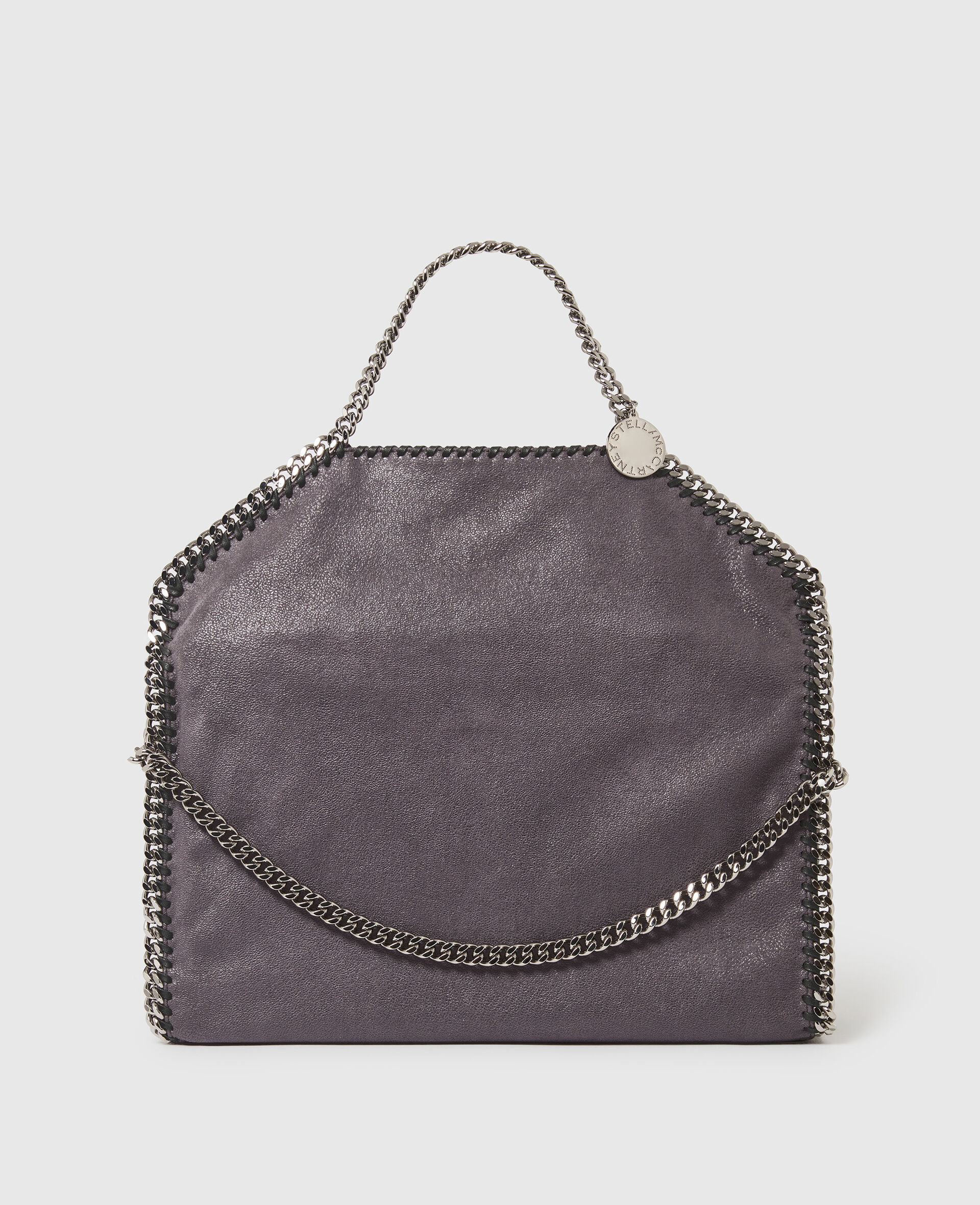 Tote Falabella Pieghevole-Grigio-medium