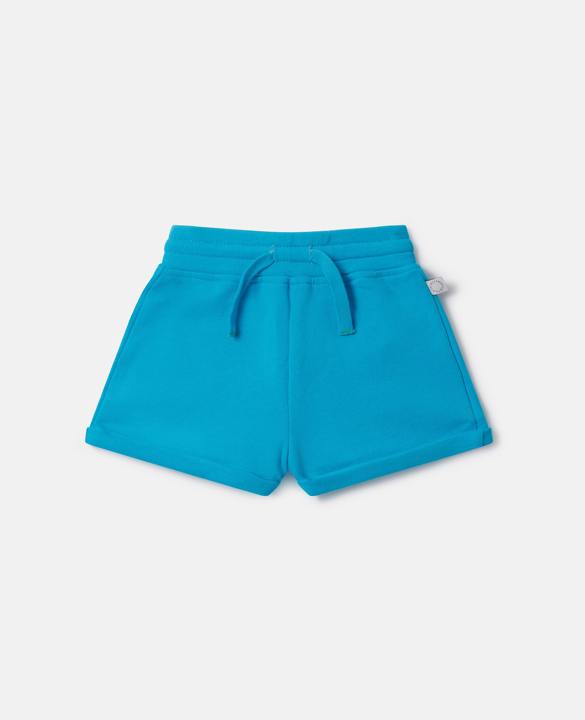 Drawstring Shorts-Blue-large image number 0