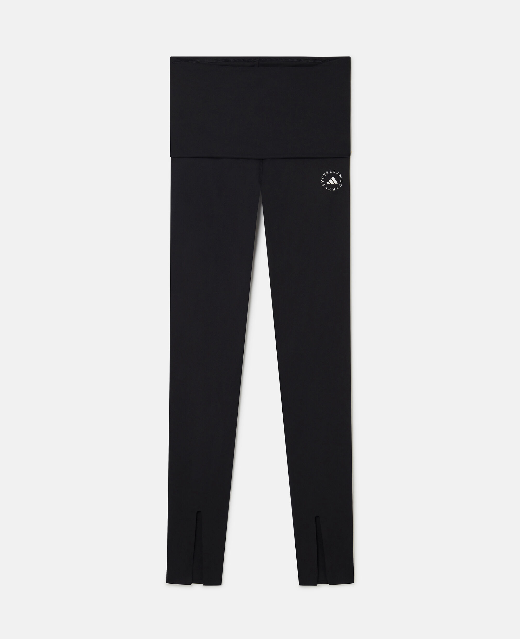 Women ブラック TrueStrength スプリット カフ ヨガ レギンス | Stella McCartney JP