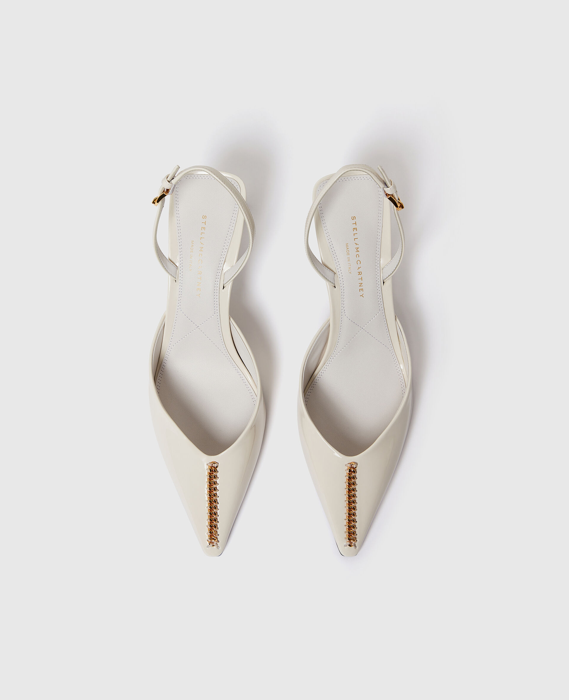 Elsa Patent Slingbacks-Black-large image number 3