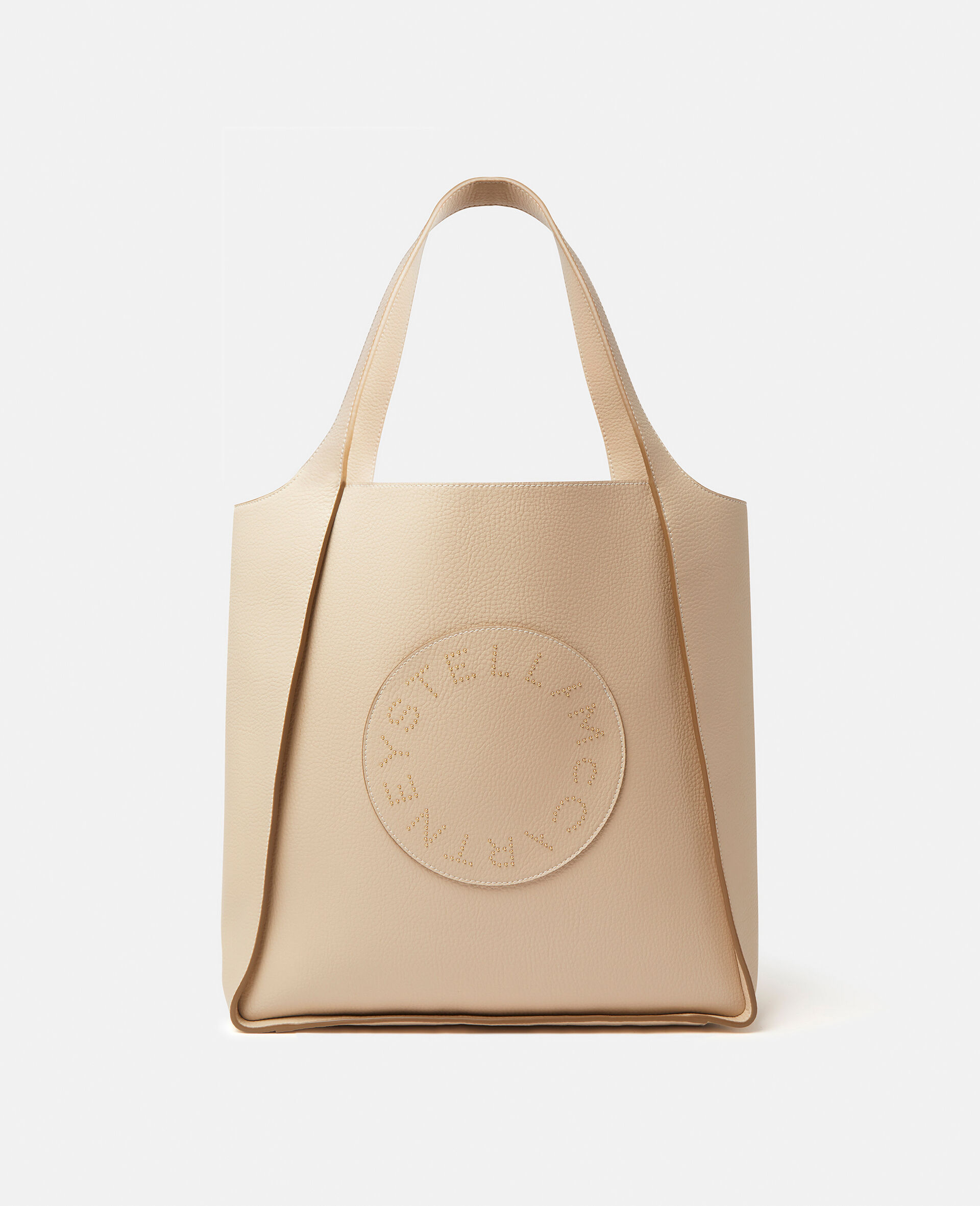 Logo Tote Bag -Cream-large Logo Tote Bag -Cream-large image number 0