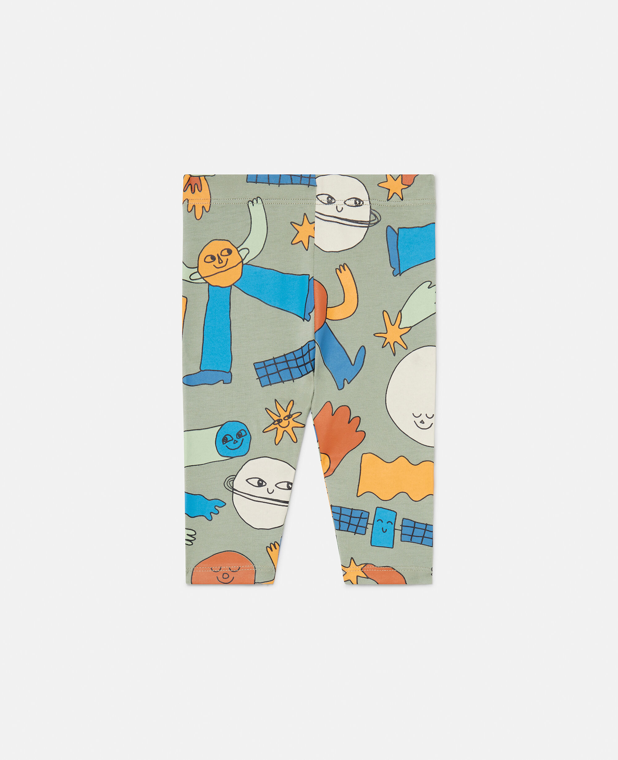 Space print leggings clearance
