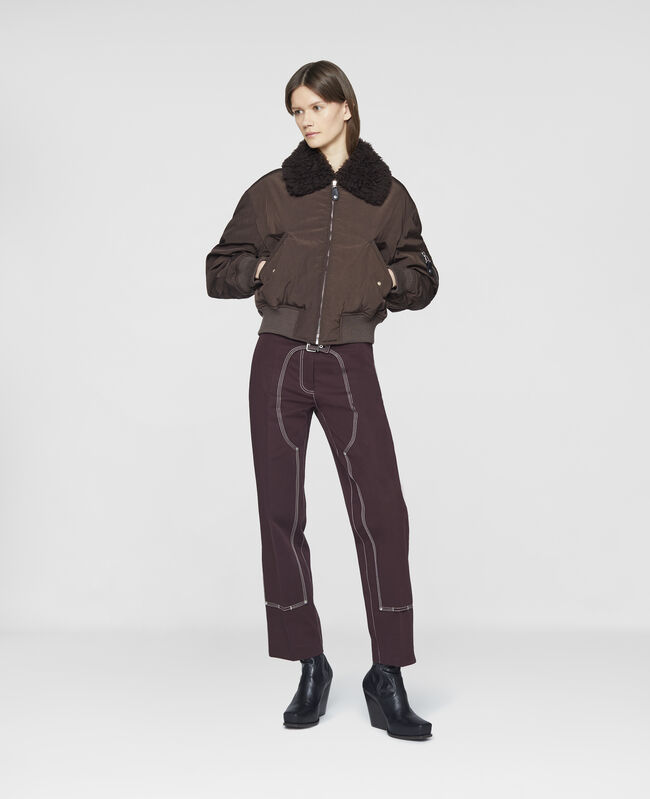 stellamccartney.com | FFF Bomber Jacket
