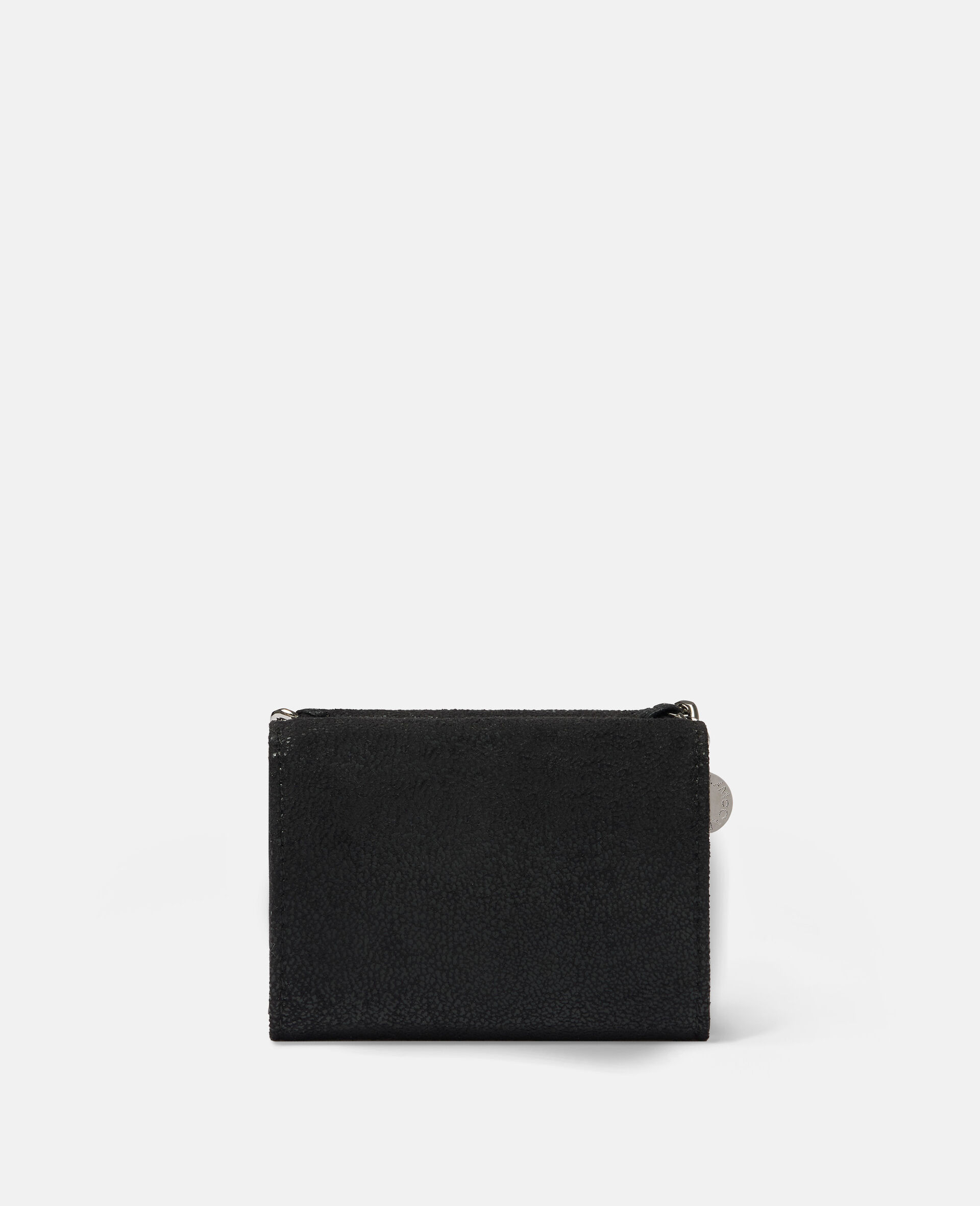 Kleines Portemonnaie Falabella mit Ueberschlag-Schwarz-large Kleines Portemonnaie Falabella mit Ueberschlag-Schwarz-large image number 1