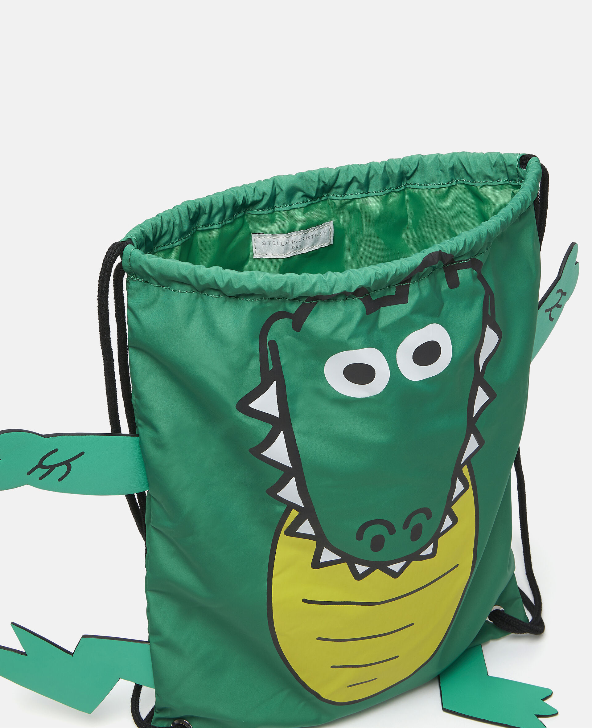 Crocodile Backpack-Green-large image number 3