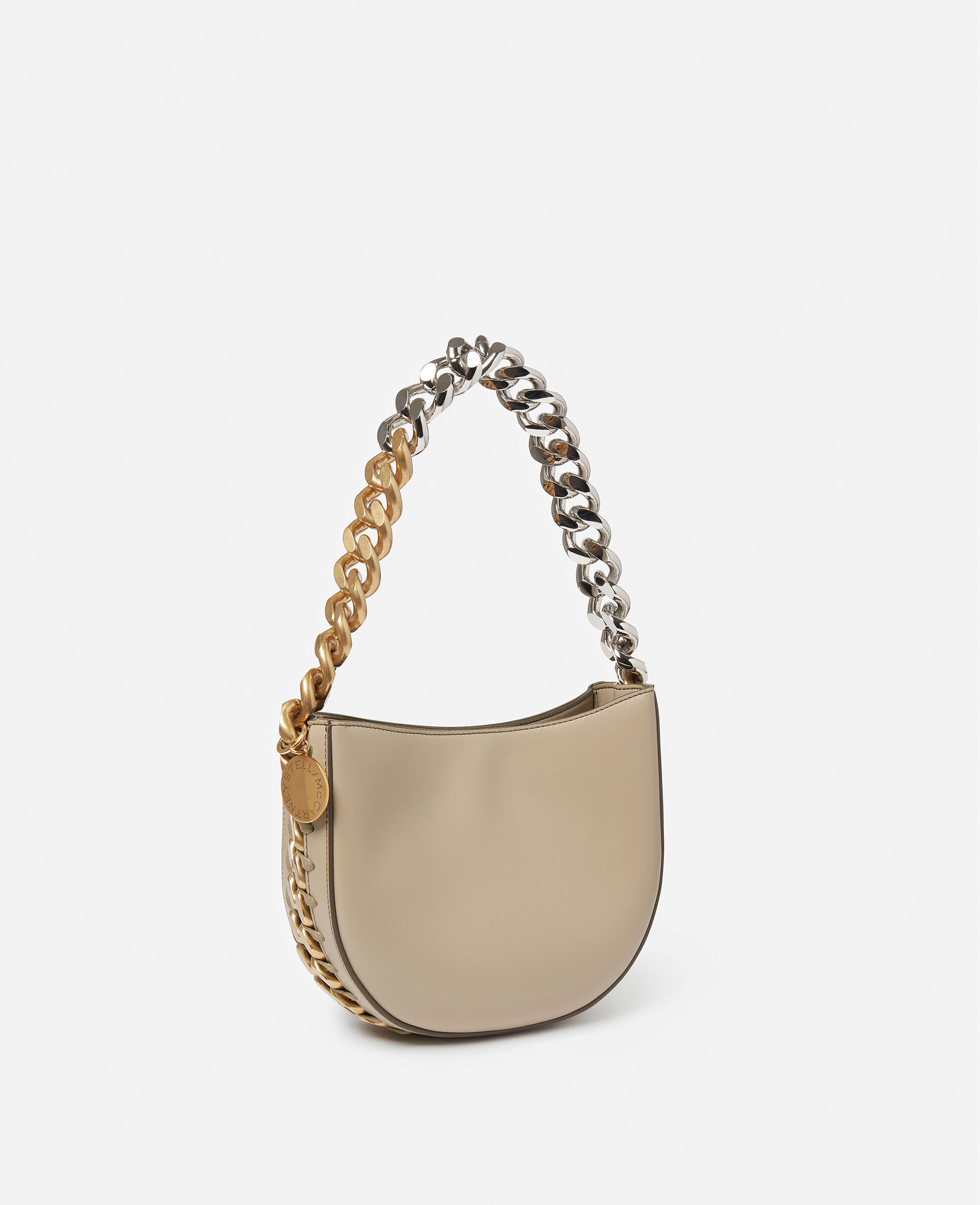 関送込【Stella McCartney】Frayme small shoulder bag Women Chocolate Brown Frayme Small Shoulder Bag | Stella