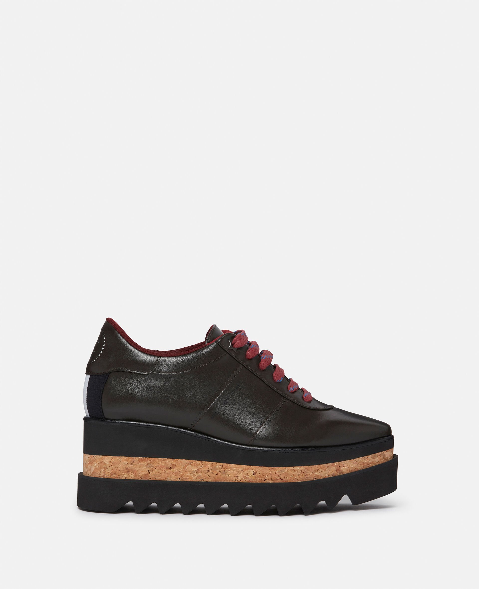 Sneak-Elyse Platform Sneakers-Black-medium