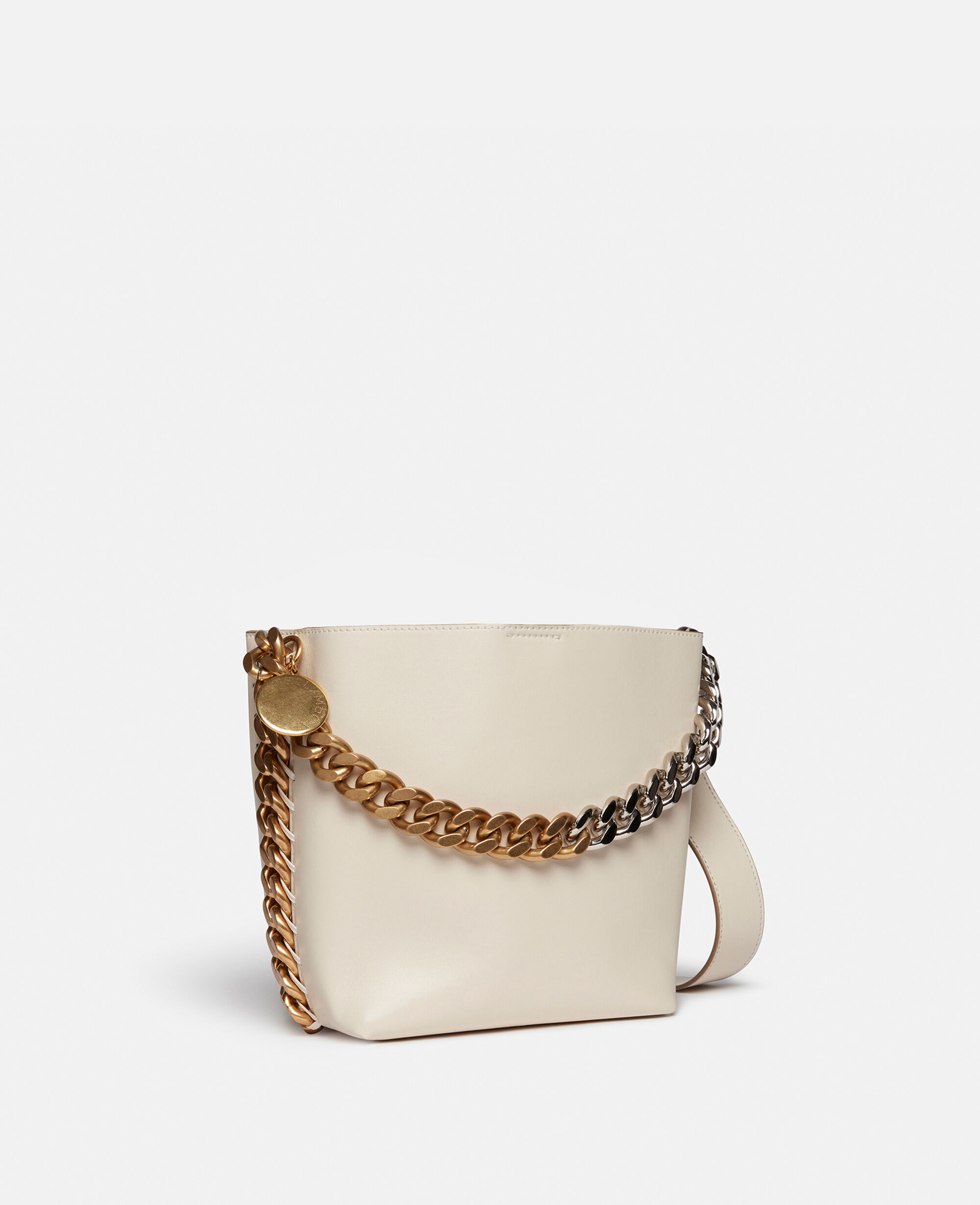 【正規品質保証】 Bag Bucket Frayme White Pure Women | US McCartney Stella バッグ