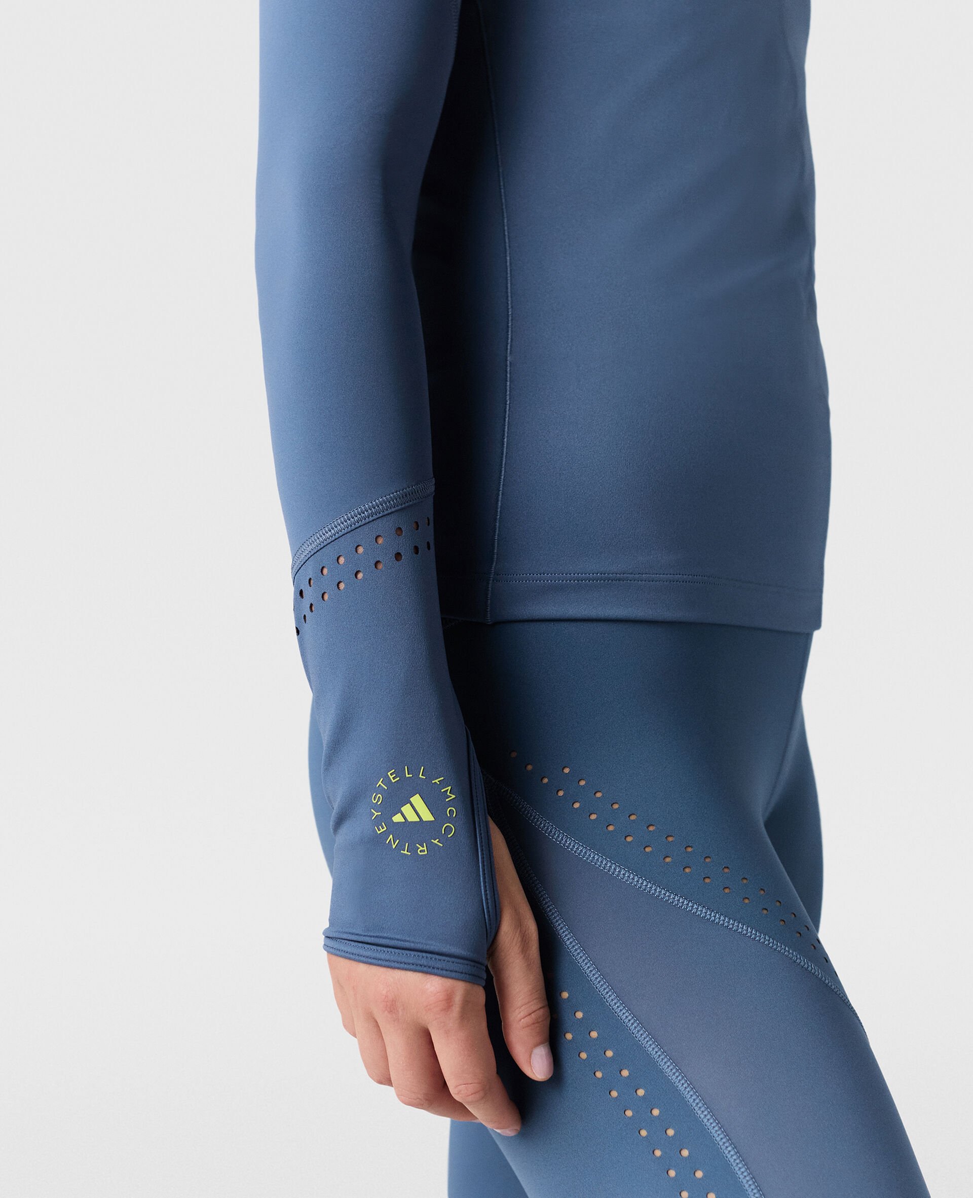 TruePurpose Long Sleeve Top-Blue-large TruePurpose Long Sleeve Top-Blue-large image number 2