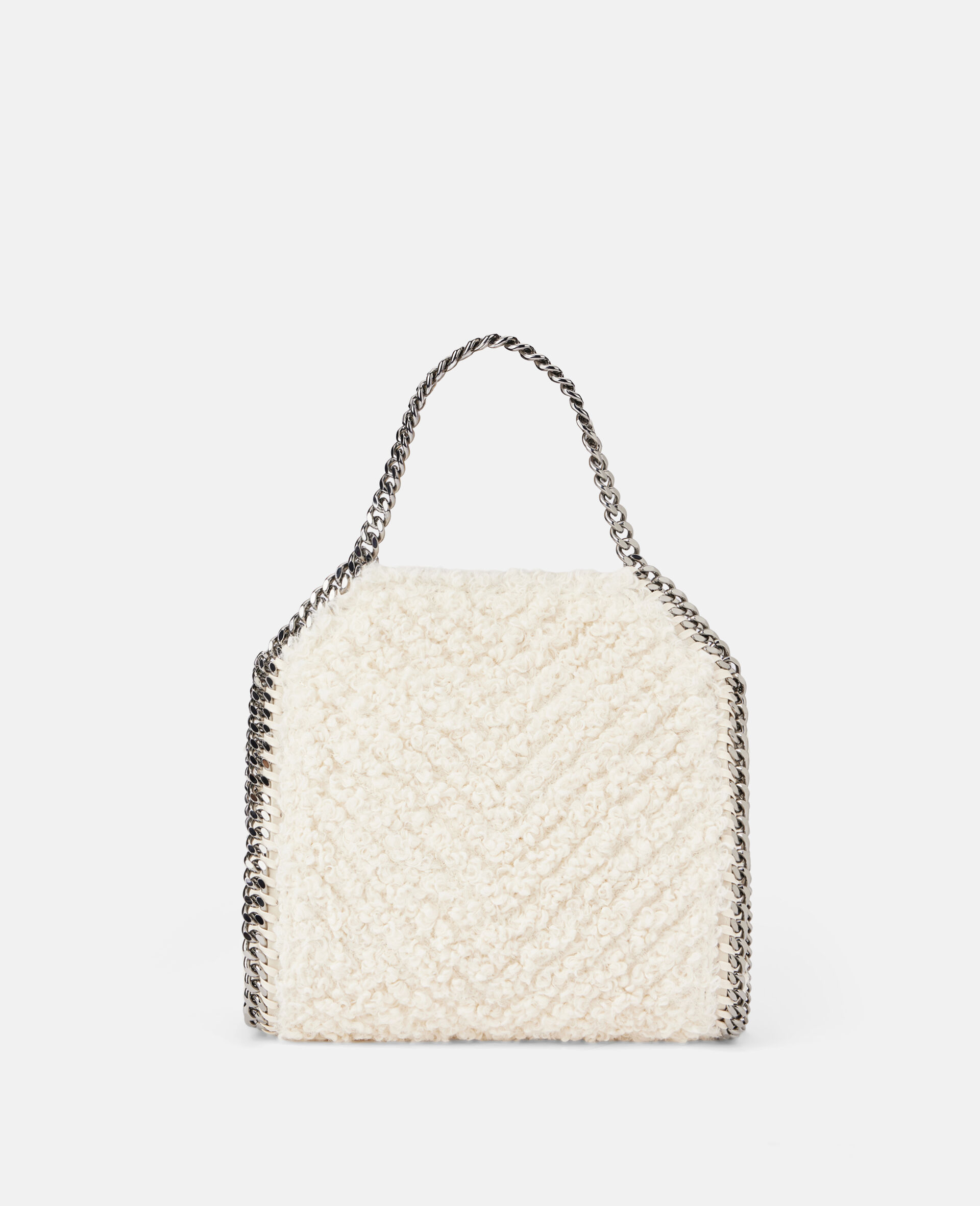 Online Exclusive Falabella Quilted Mini Tote Bag-White-large image number 2