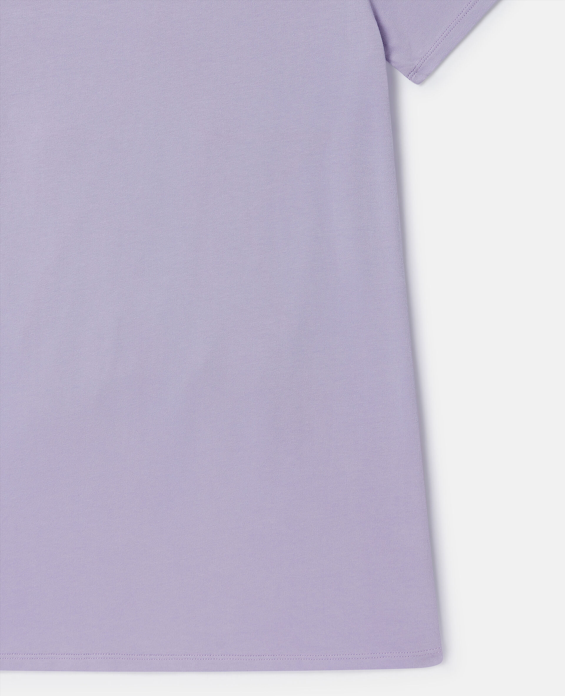 Star Graphic Fringe T-Shirt Dress-Purple-large Star Graphic Fringe T-Shirt Dress-Purple-large image number 3