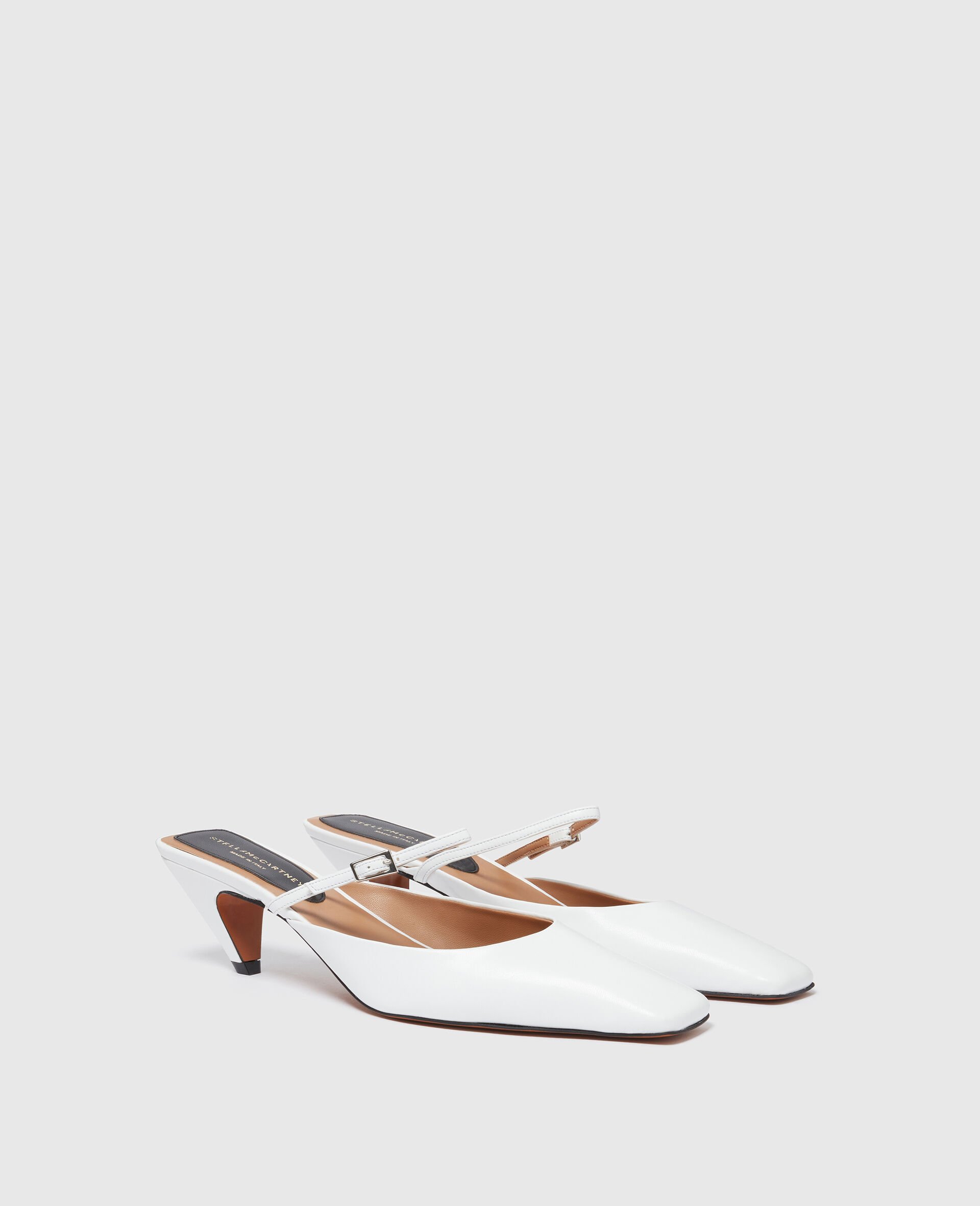 Stella Spur Kitten Heels-White-medium Stella Spur Kitten Heels-White-medium