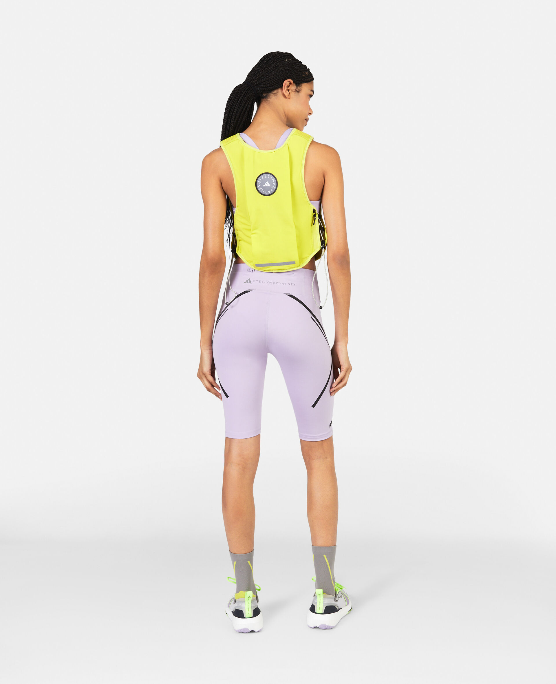 TruePace Running Bike Shorts-Purple-large image number 2