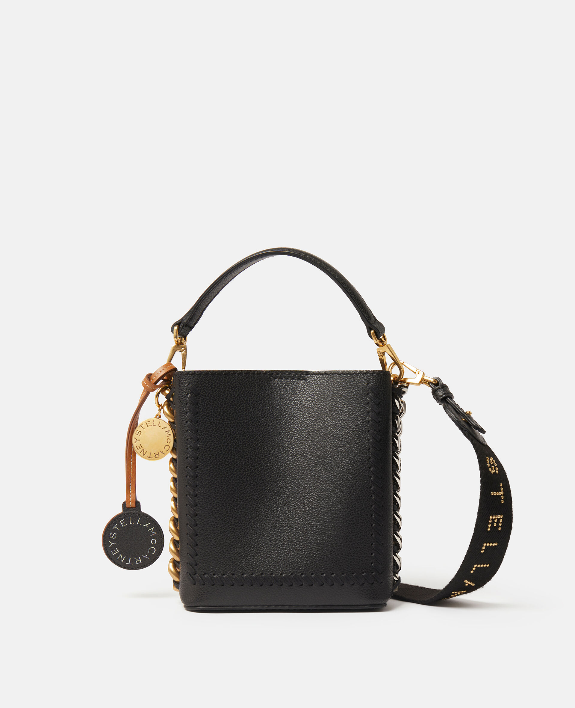 Frayme MIRUM® Mini Square Bucket Bag-Black-medium