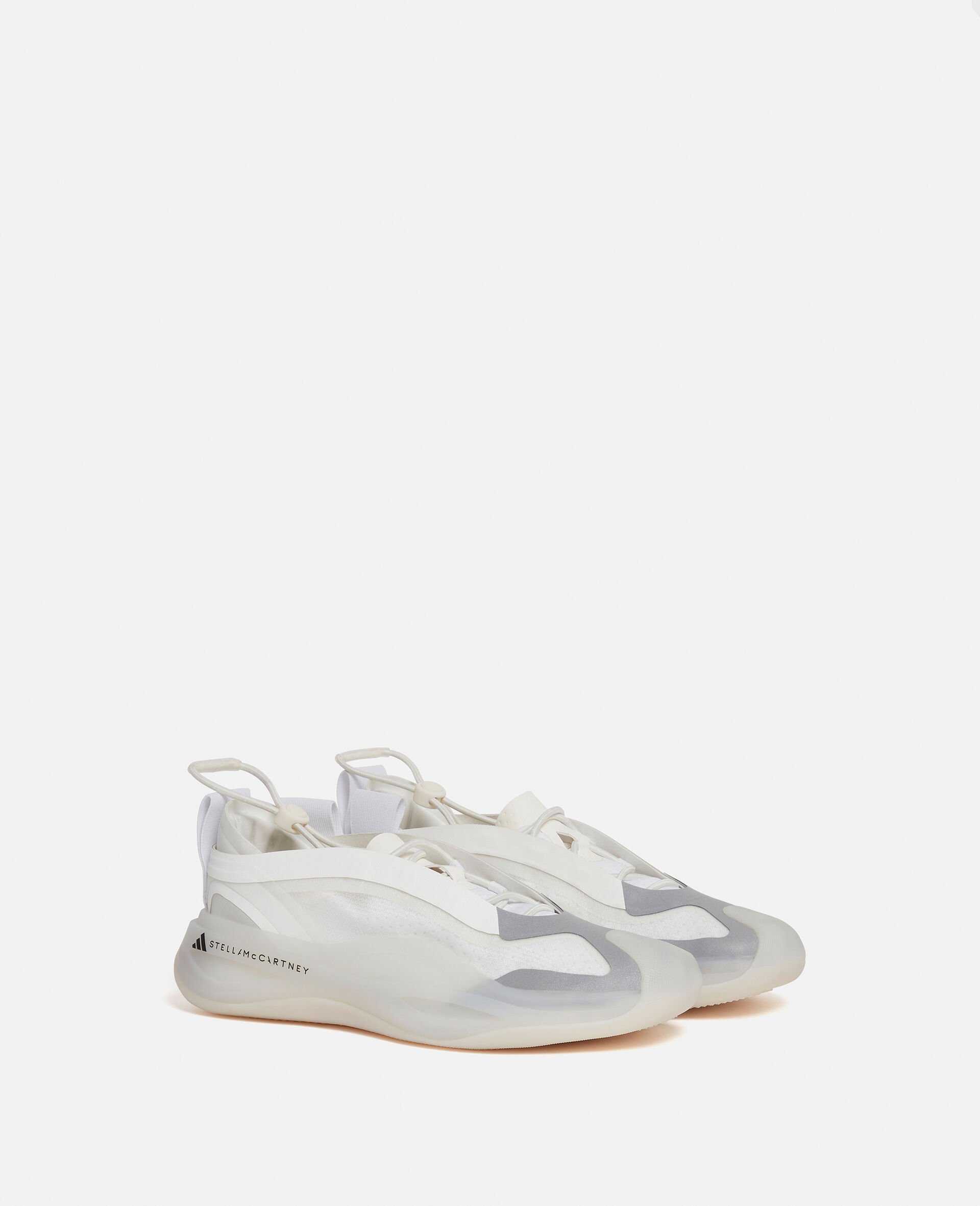 Sportswear Low Ground Running Sneakers -White-large Sportswear Low Ground Running Sneakers -White-large image number 2
