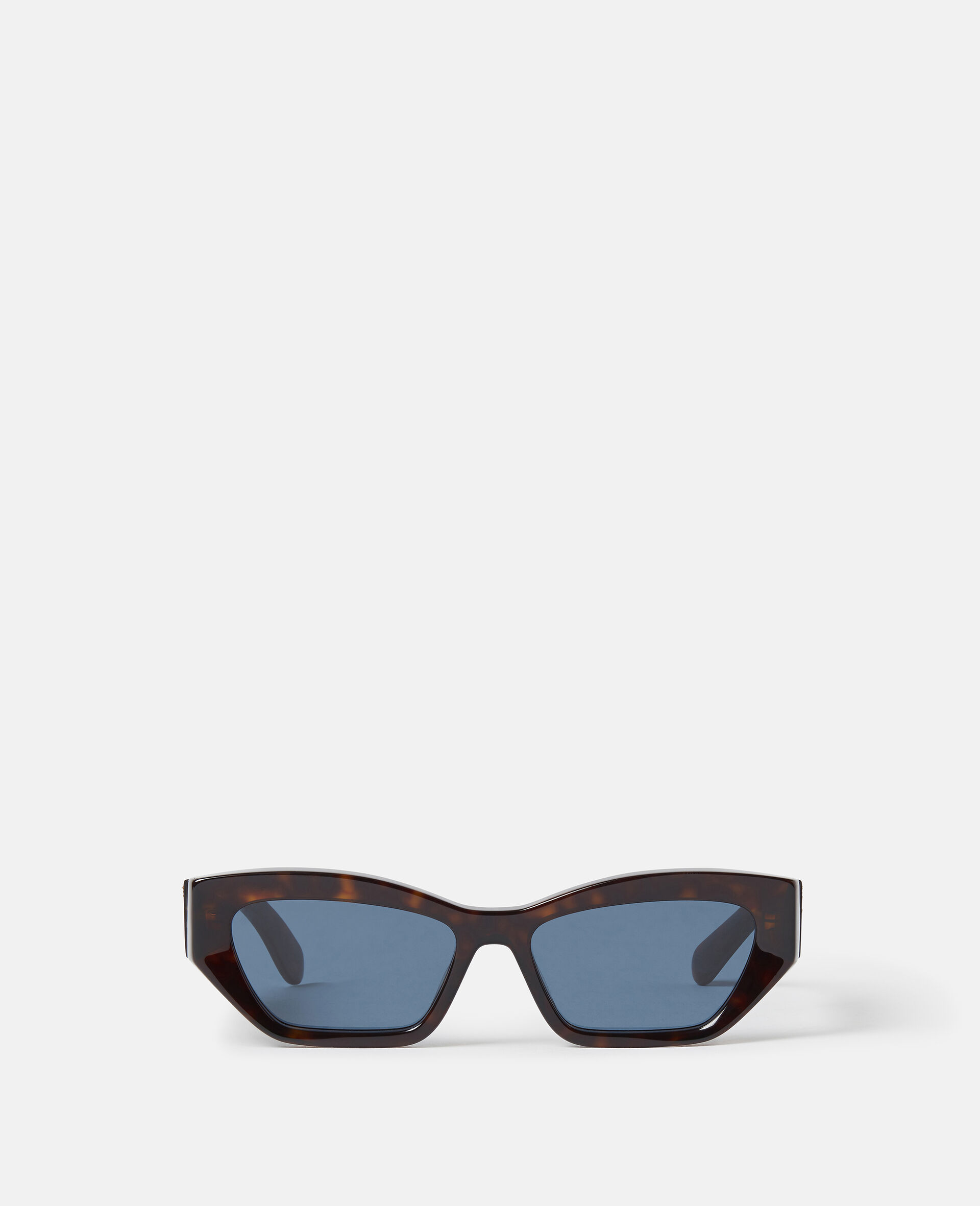 Logo Cat‐Eye Sunglasses-Black-large image number 0